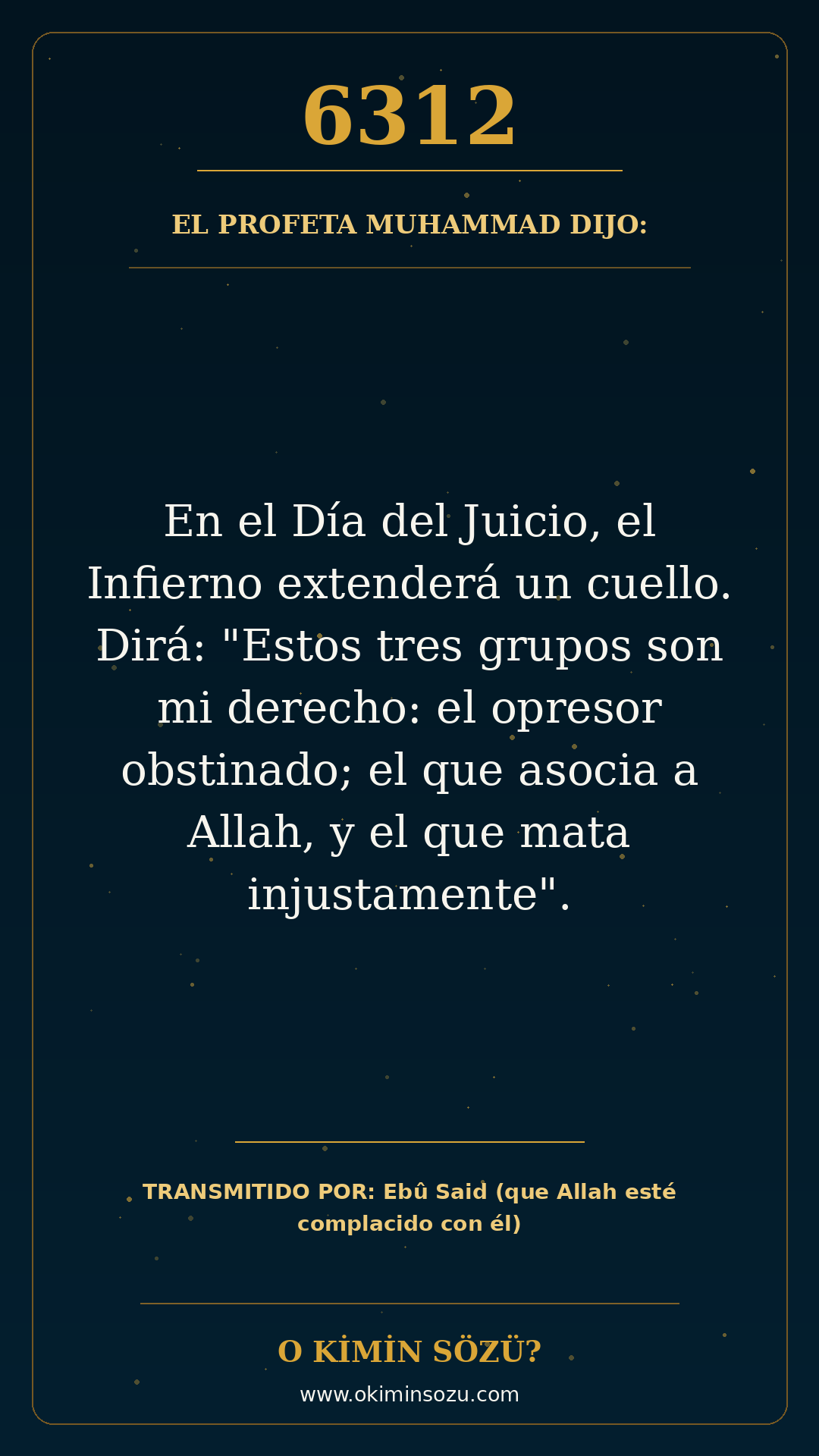 hadis 6312 es