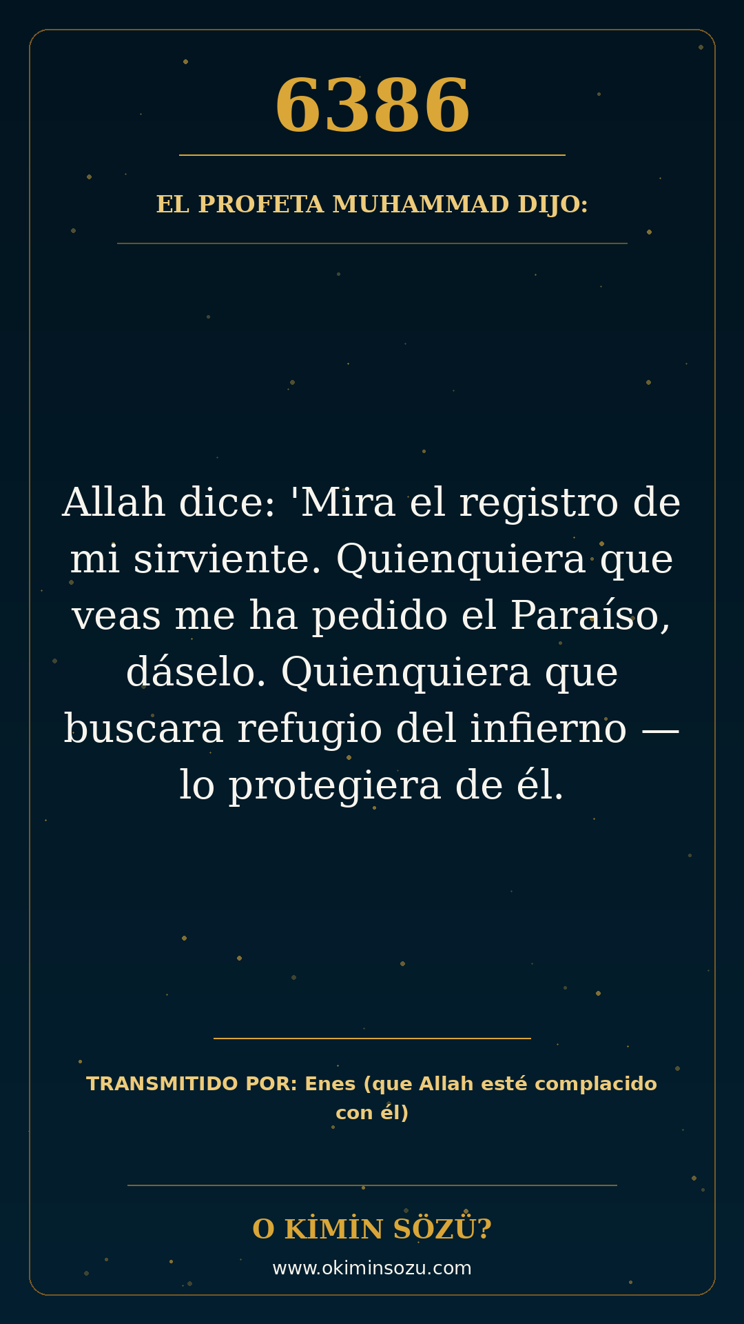 hadis 6386 es