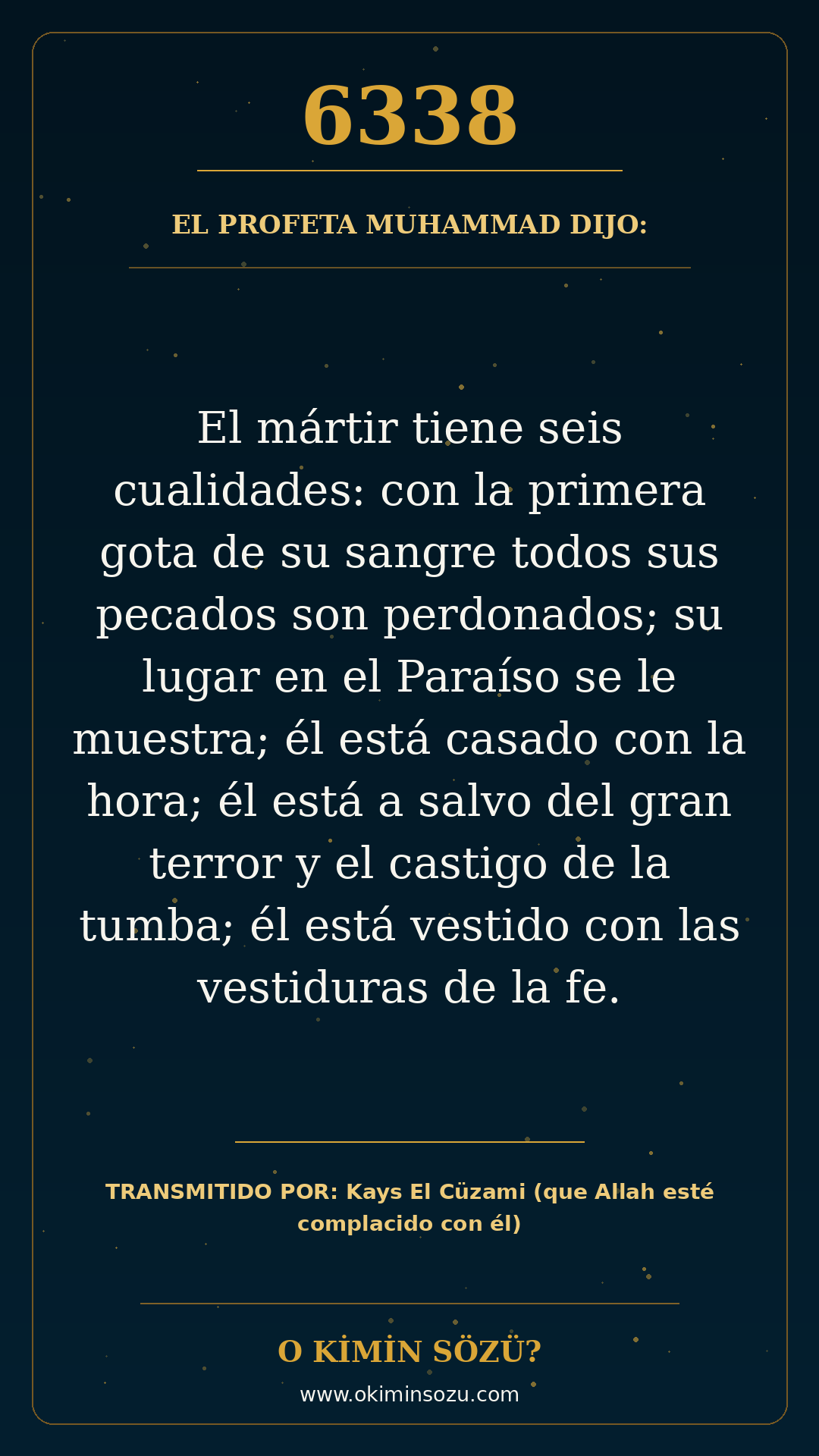 hadis 6338 es