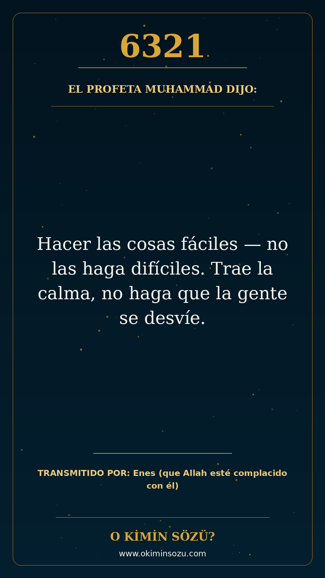 hadis 6321 es