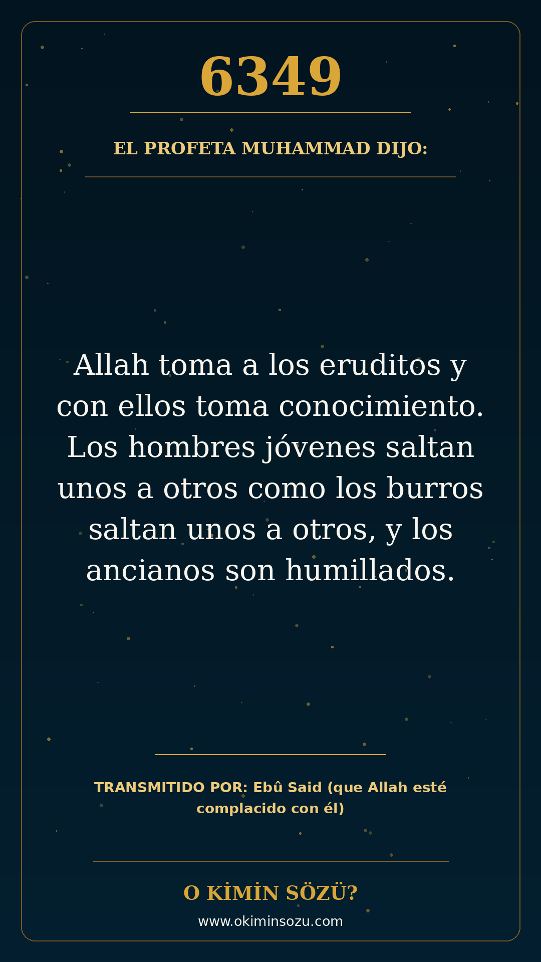 hadis 6349 es