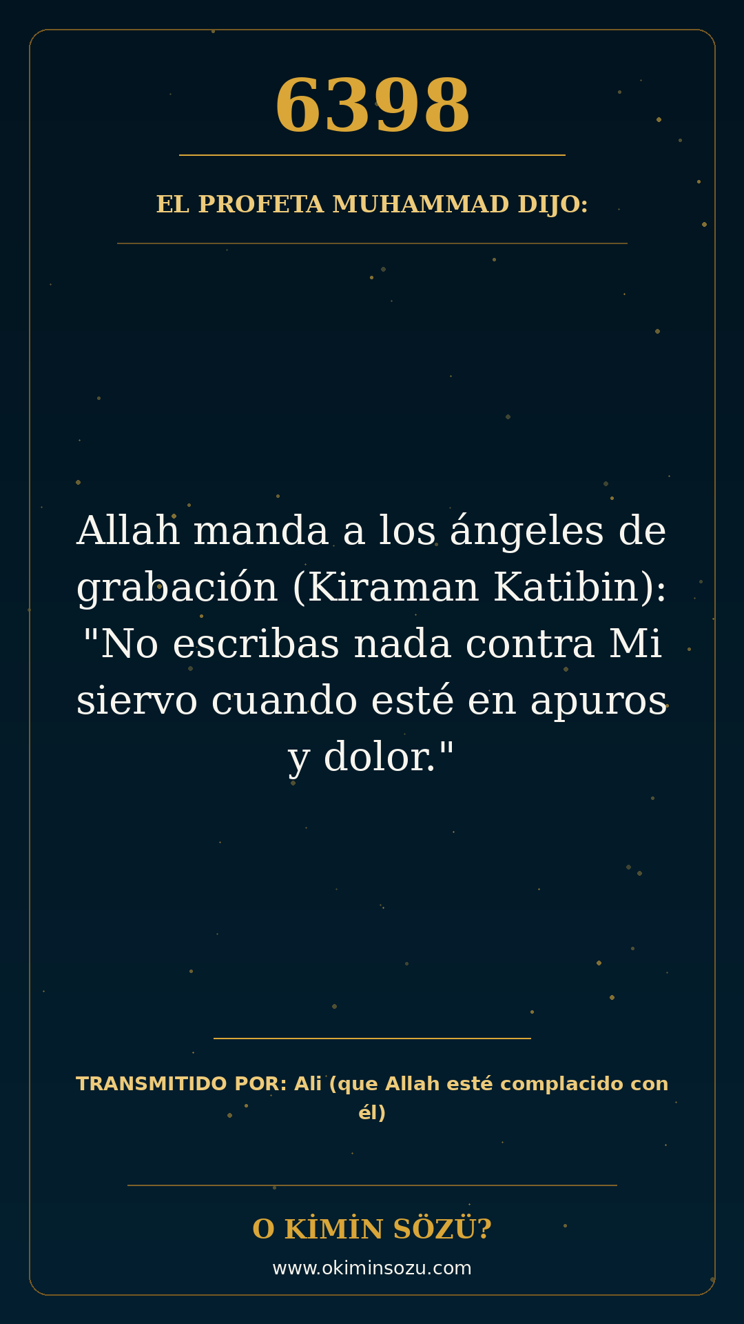 hadis 6398 es