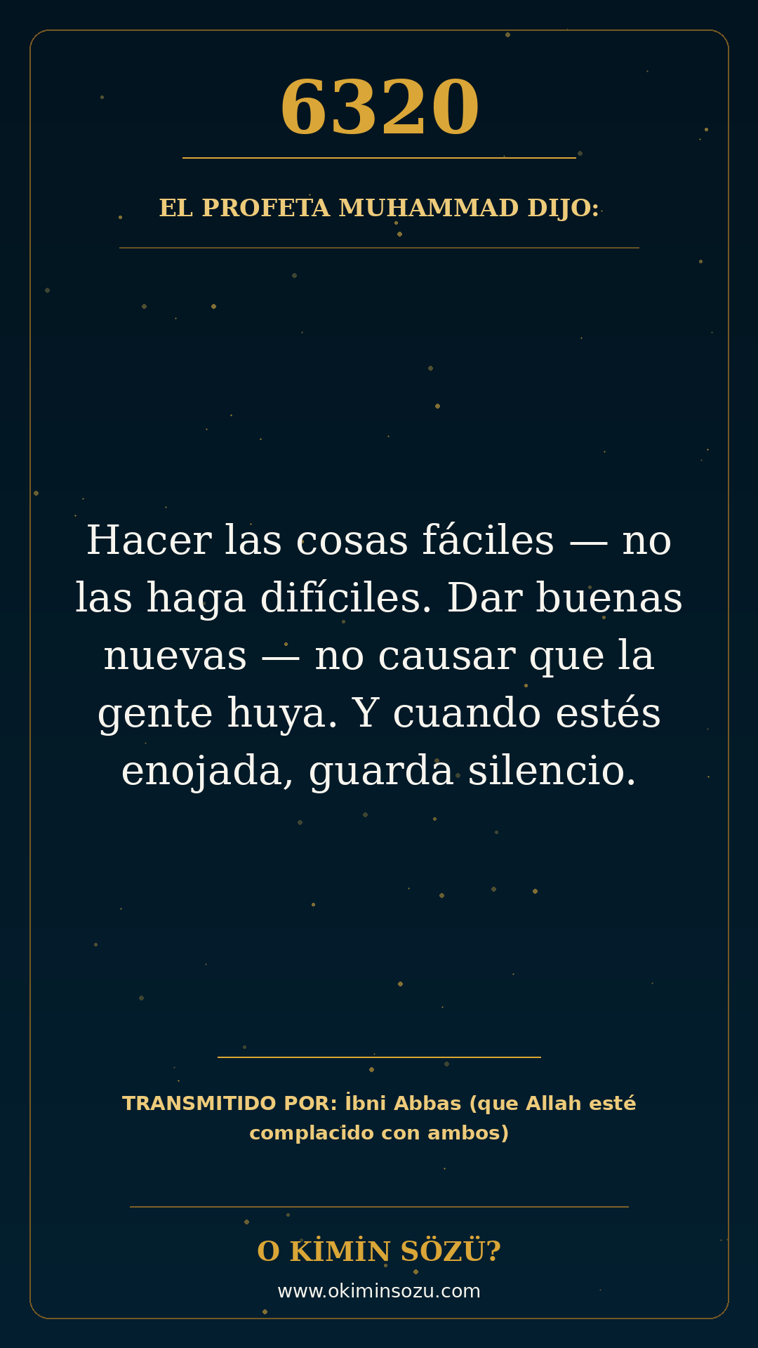 hadis 6320 es