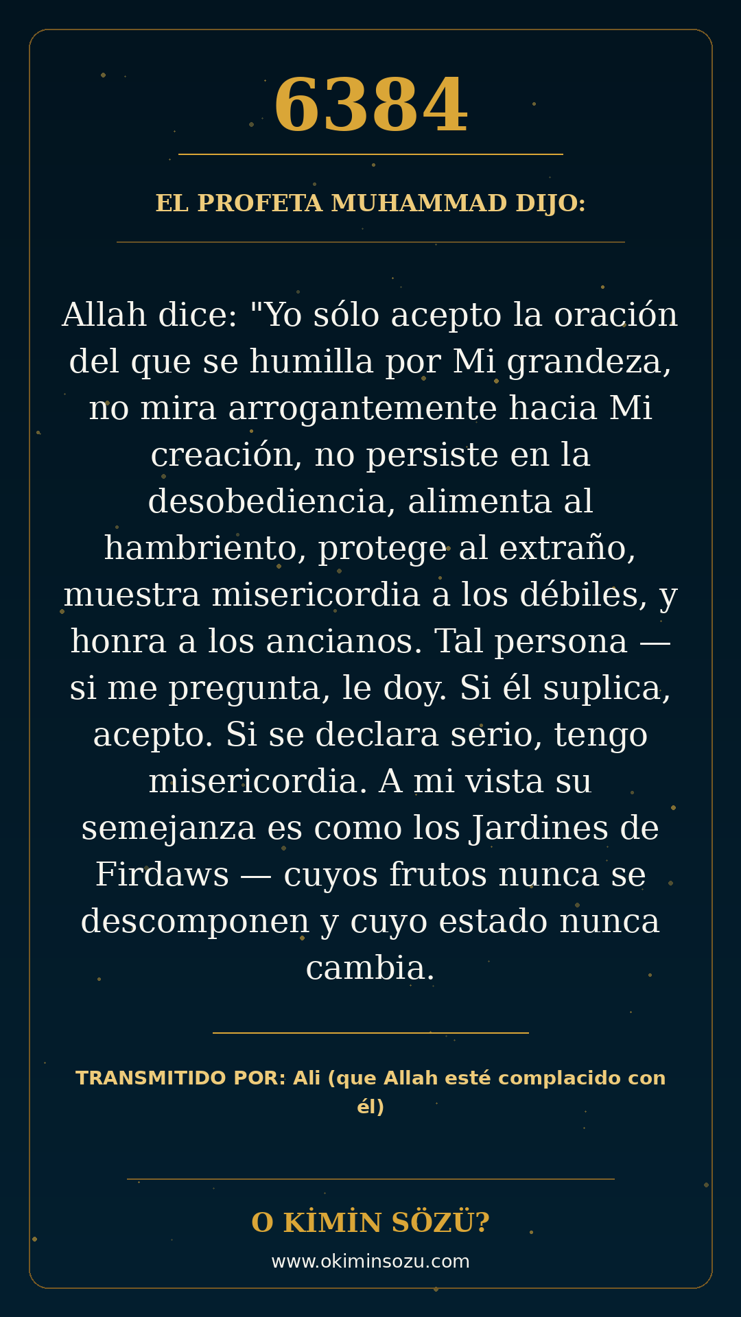 hadis 6384 es
