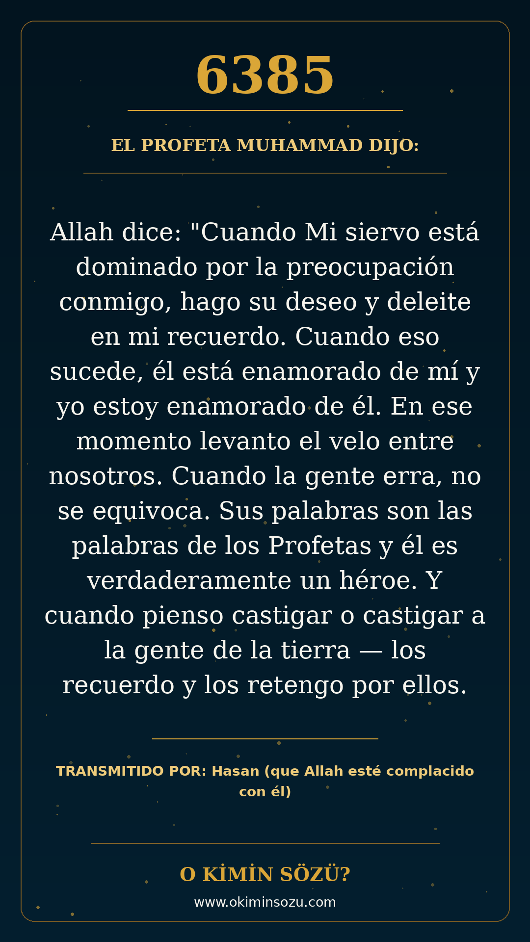 hadis 6385 es