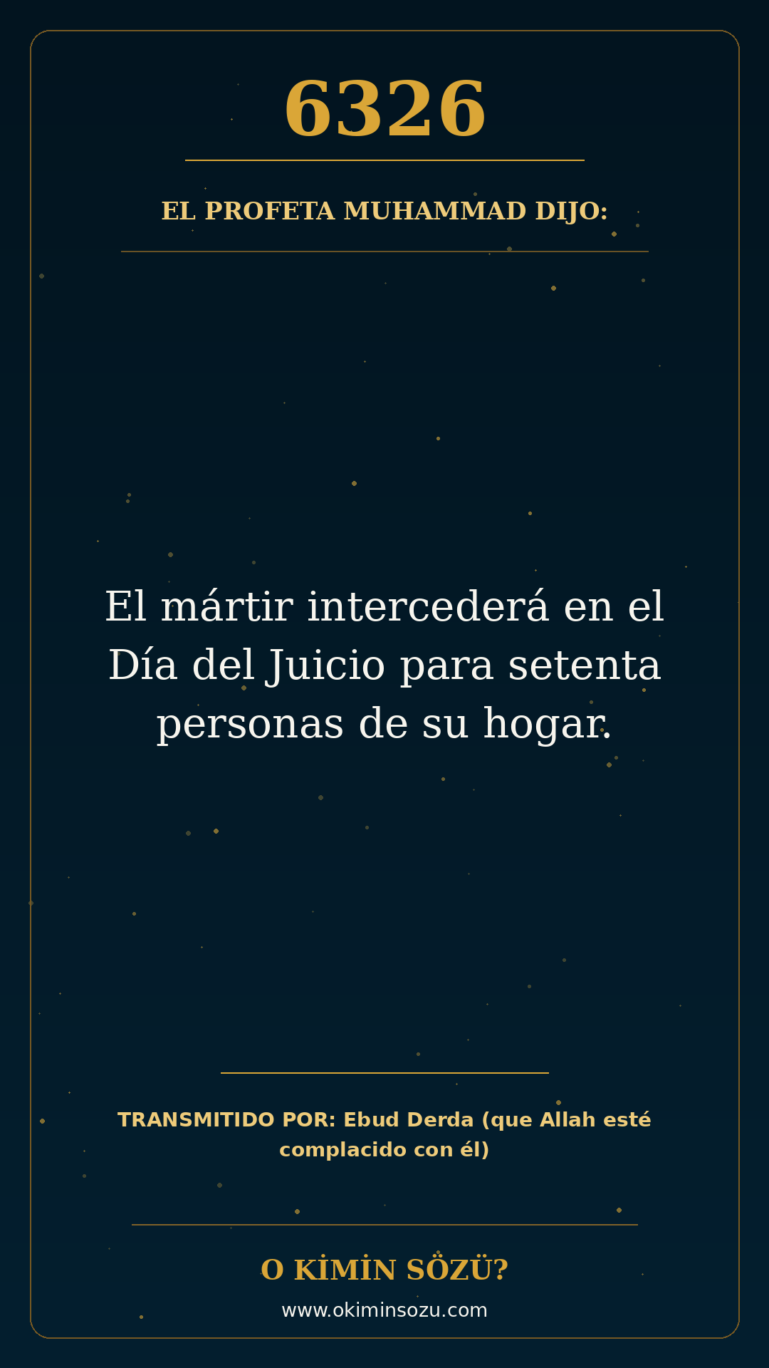 hadis 6326 es