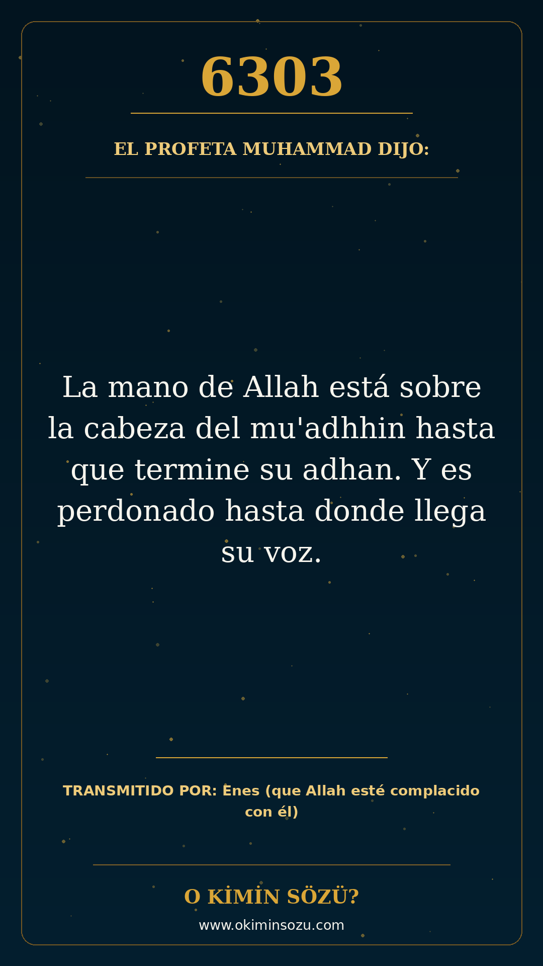 hadis 6303 es