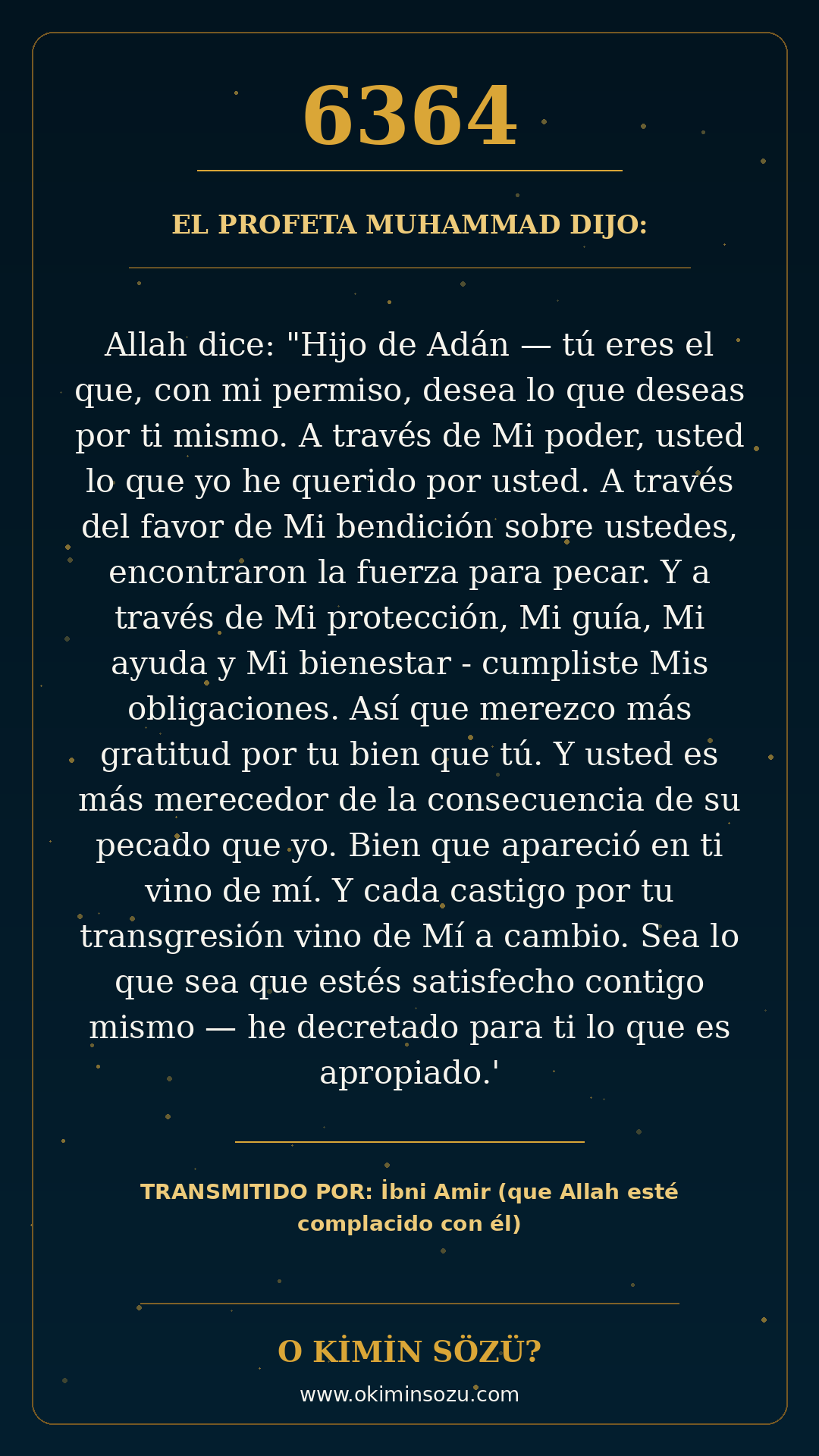 hadis 6364 es