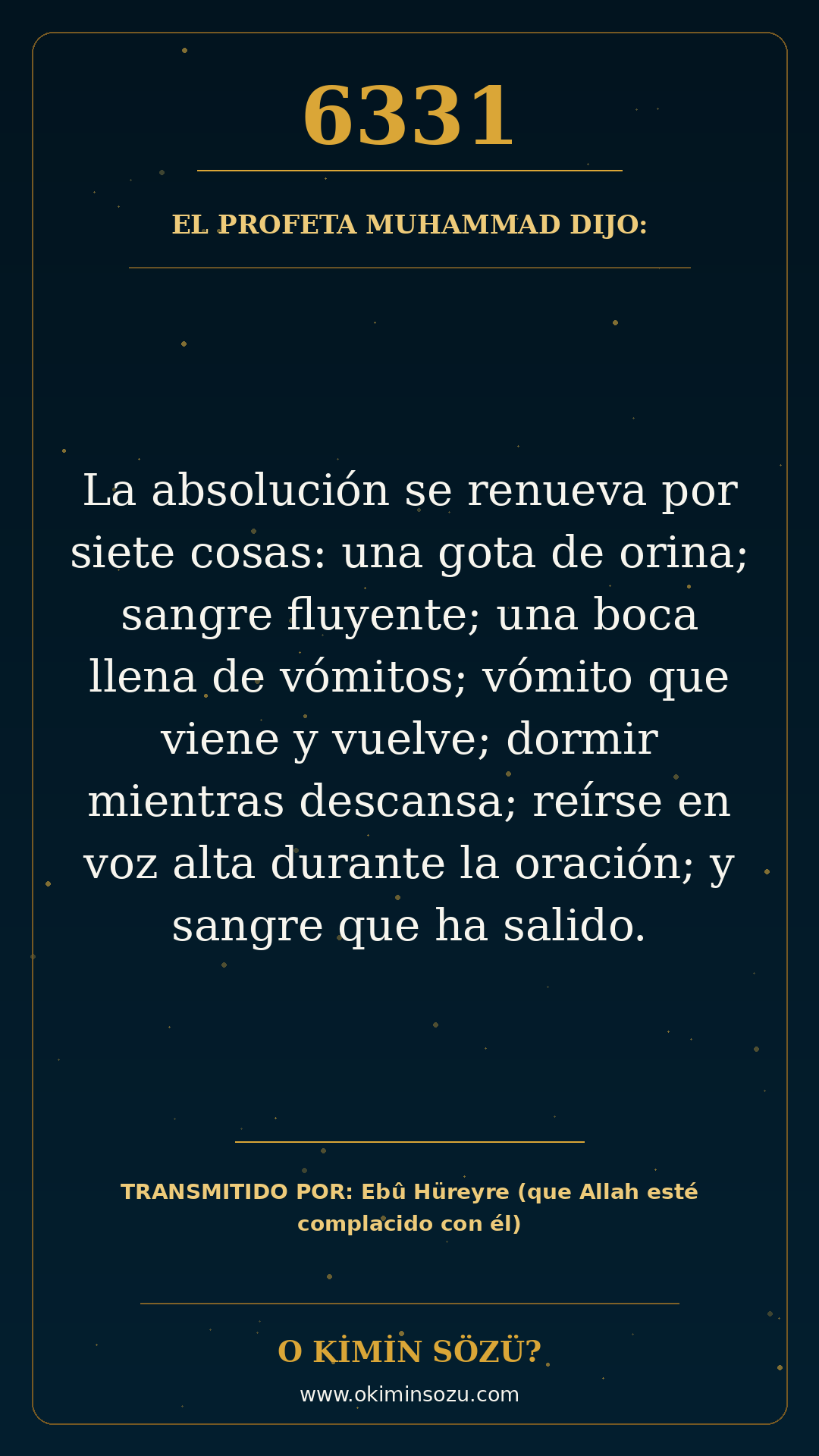 hadis 6331 es