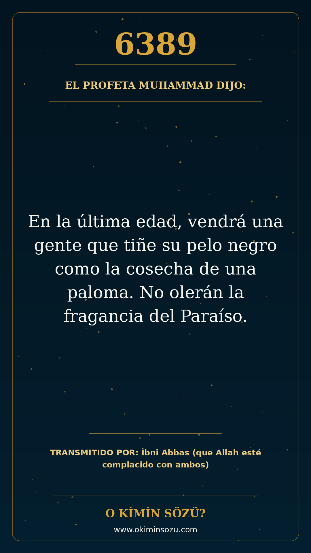 hadis 6389 es