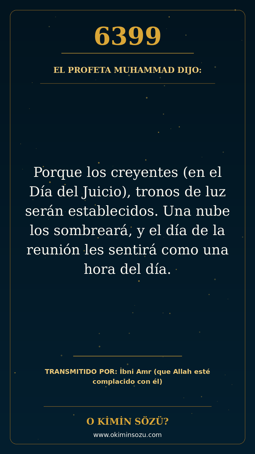 hadis 6399 es