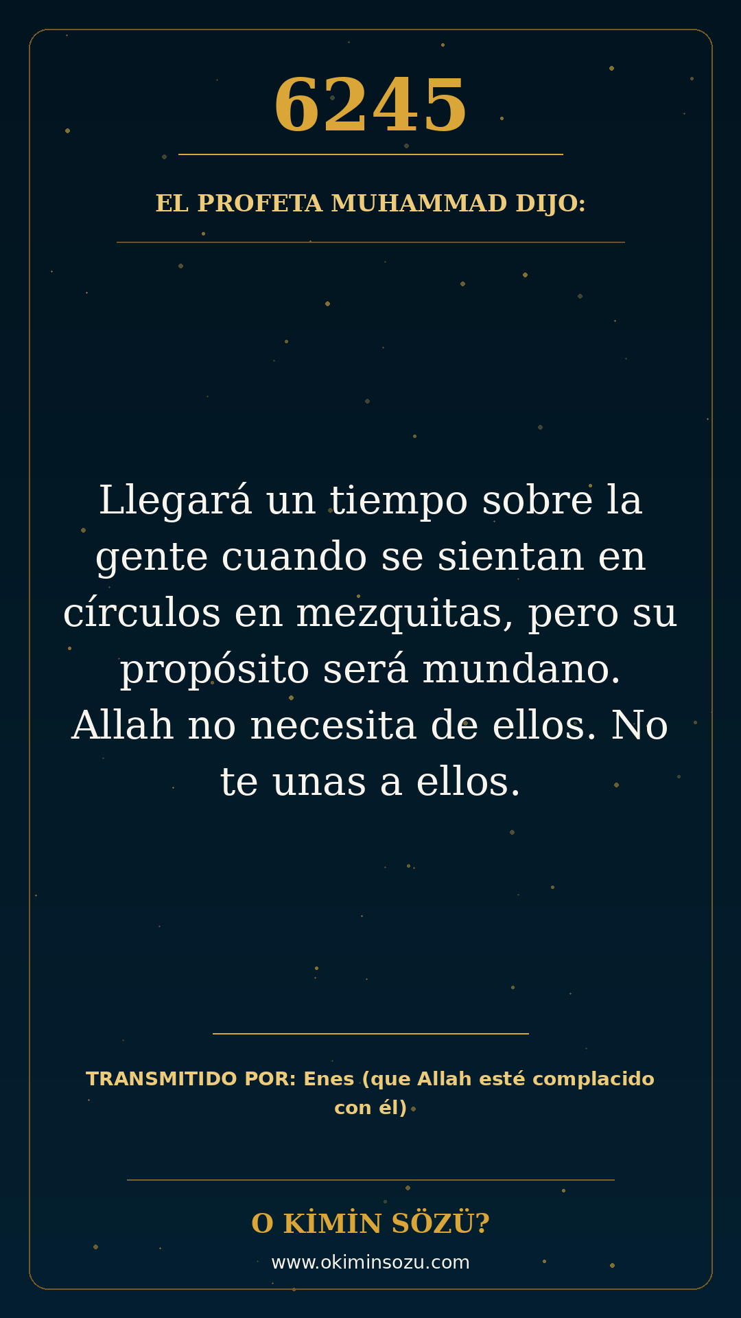 hadis 6245 es