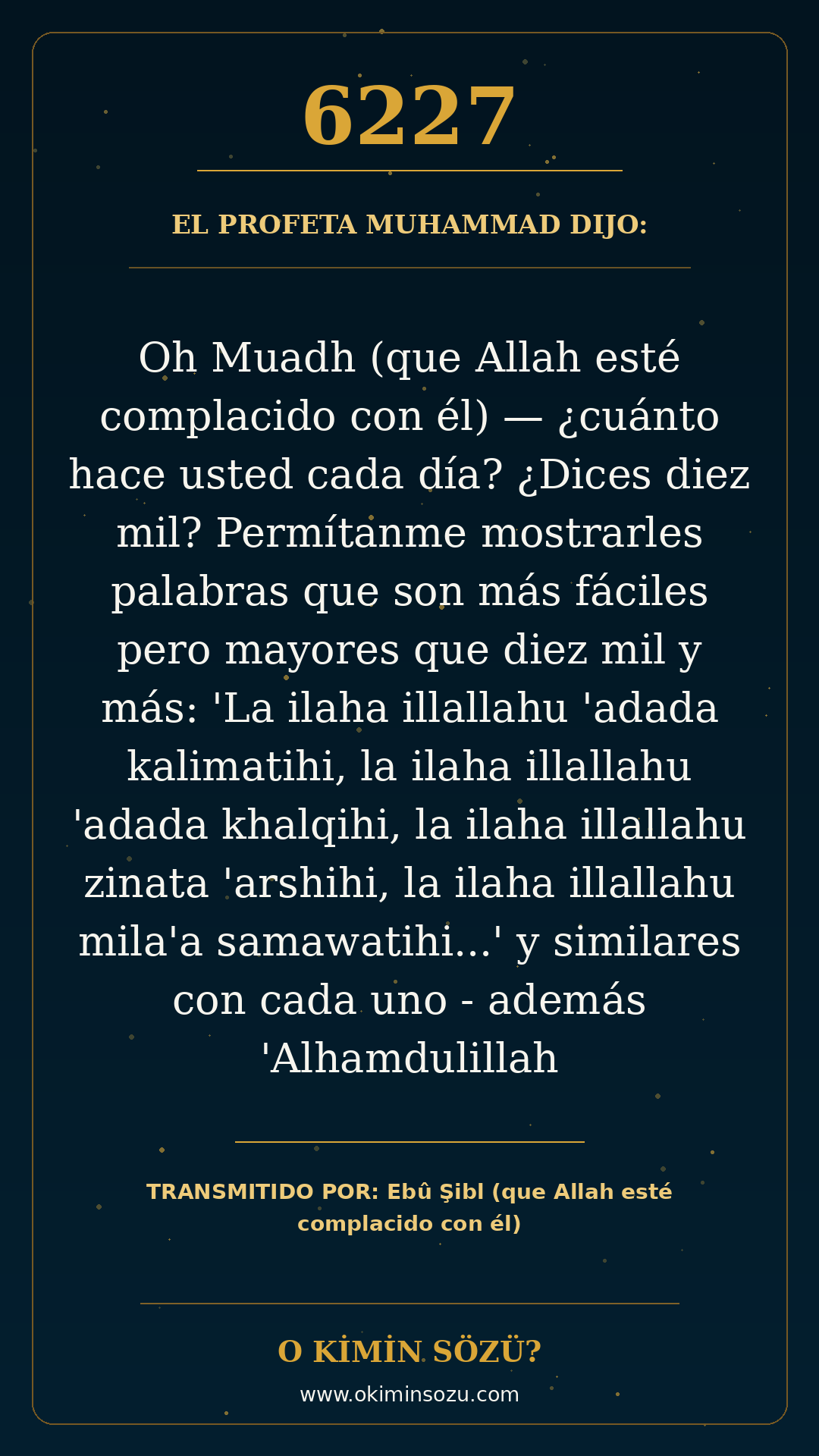 hadis 6227 es