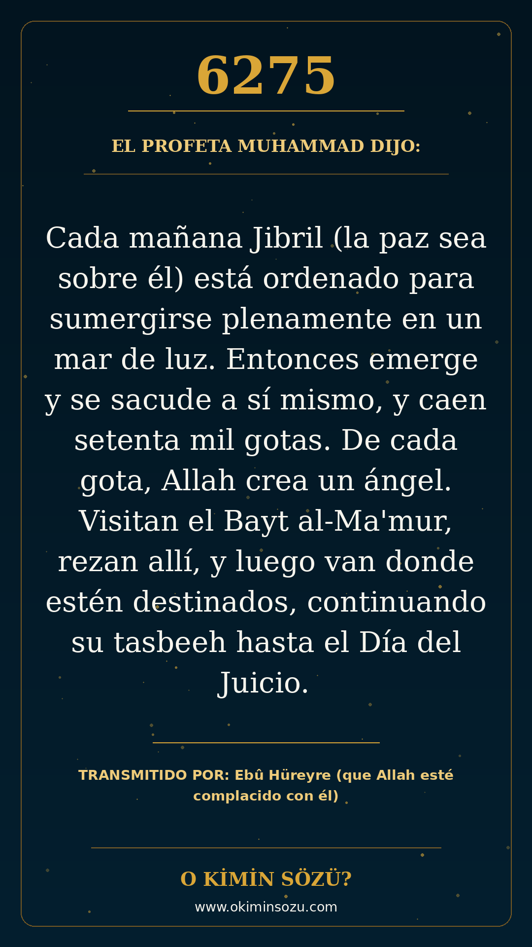 hadis 6275 es