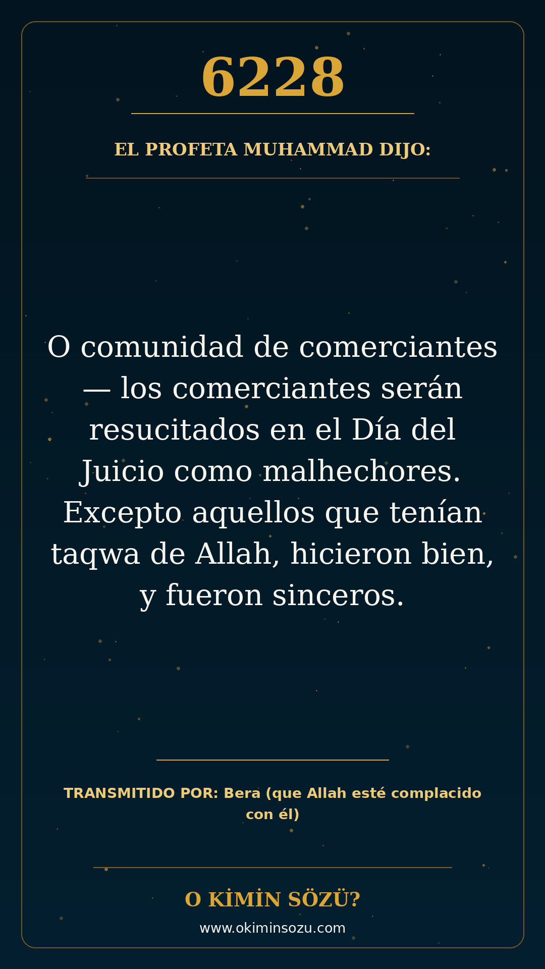 hadis 6228 es