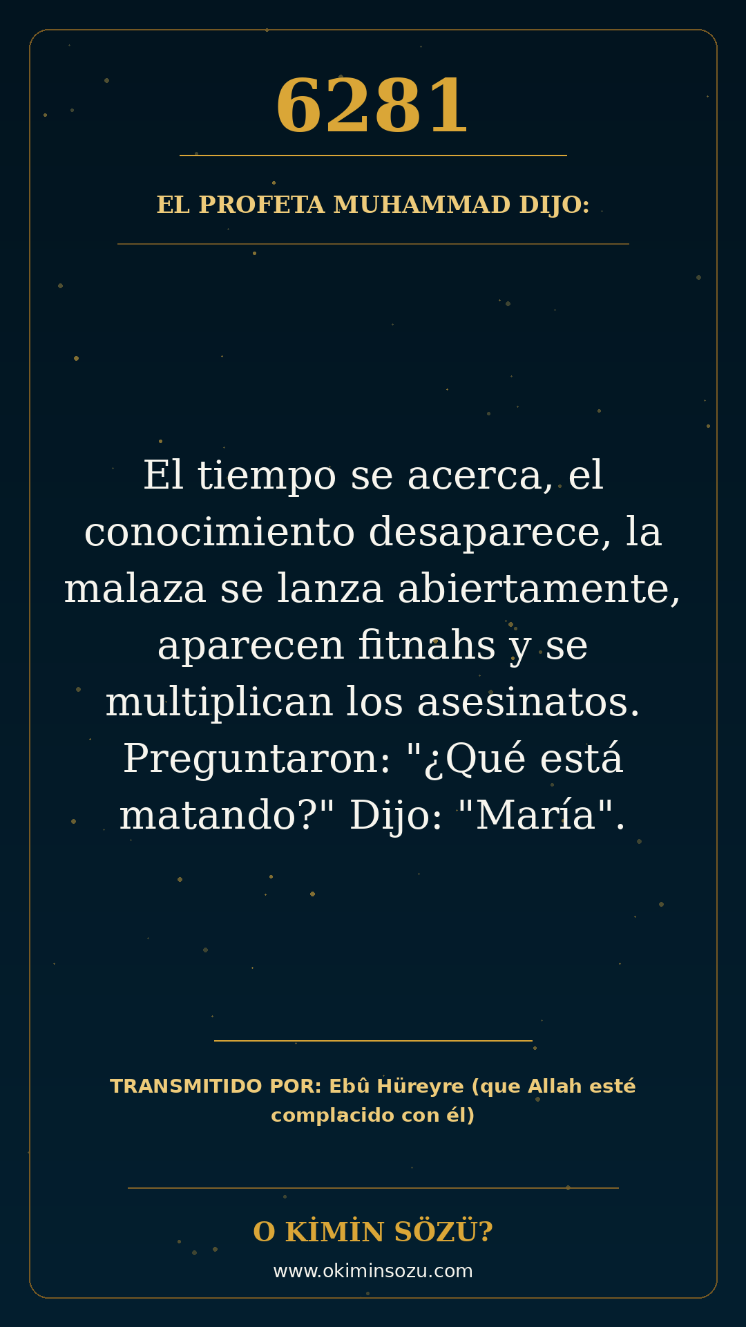 hadis 6281 es