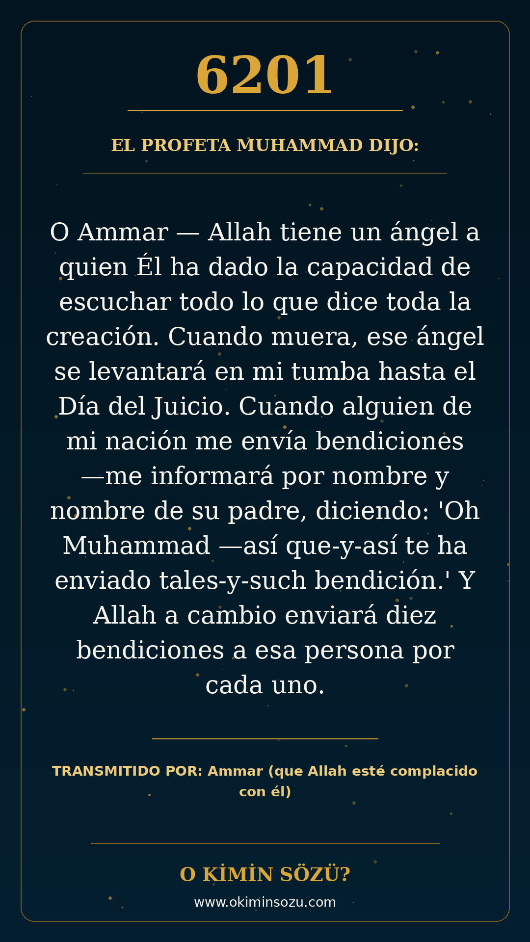 hadis 6201 es