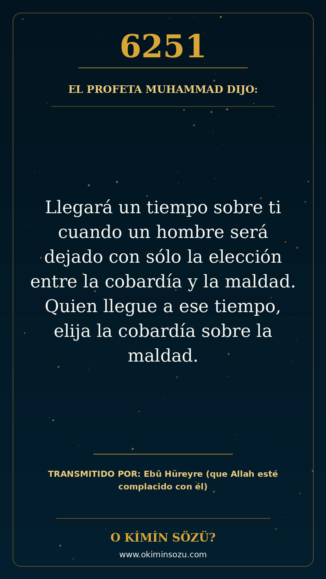 hadis 6251 es