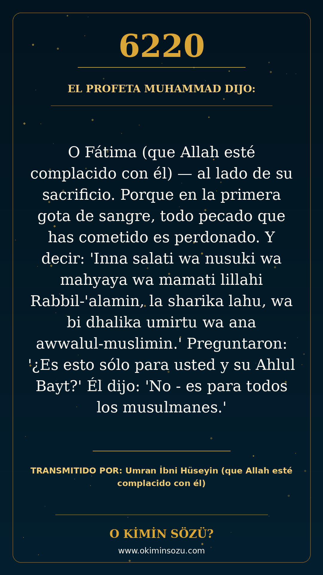 hadis 6220 es