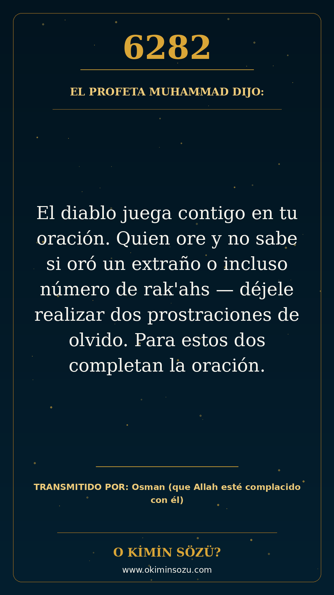 hadis 6282 es