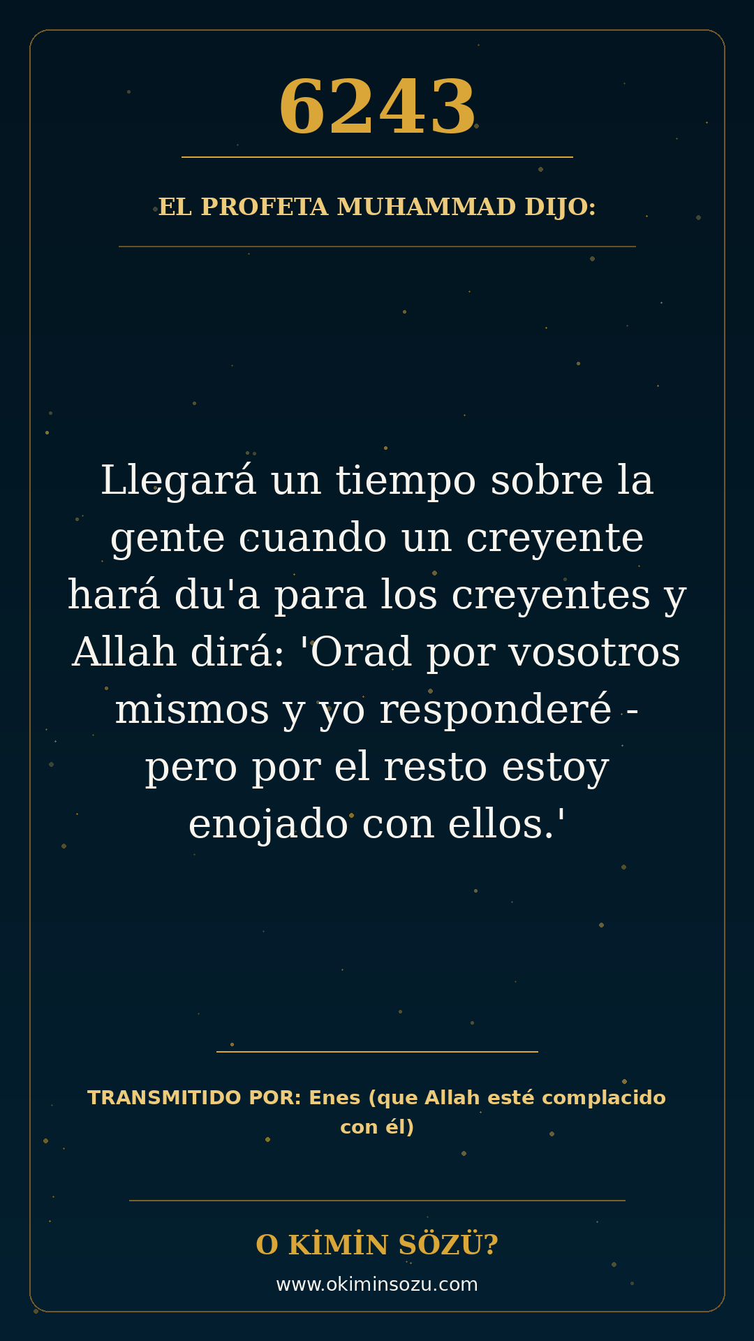 hadis 6243 es
