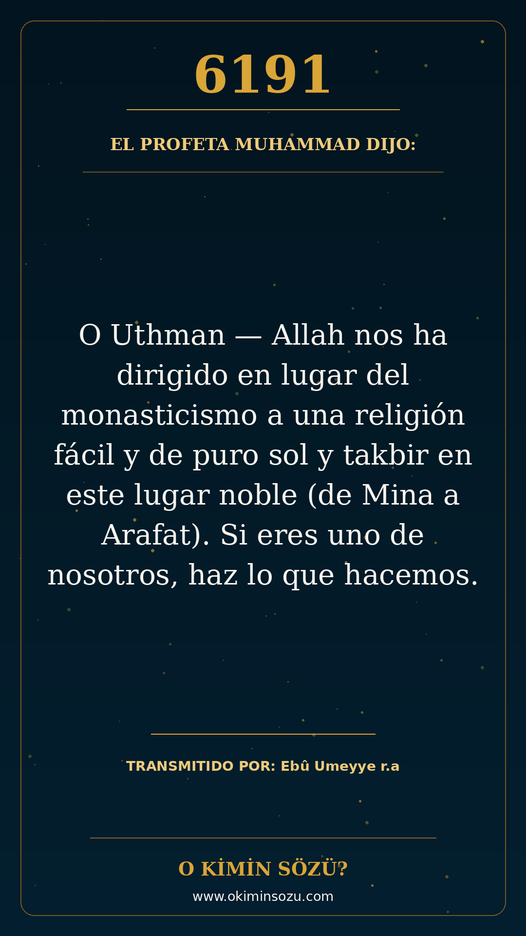 hadis 6191 es