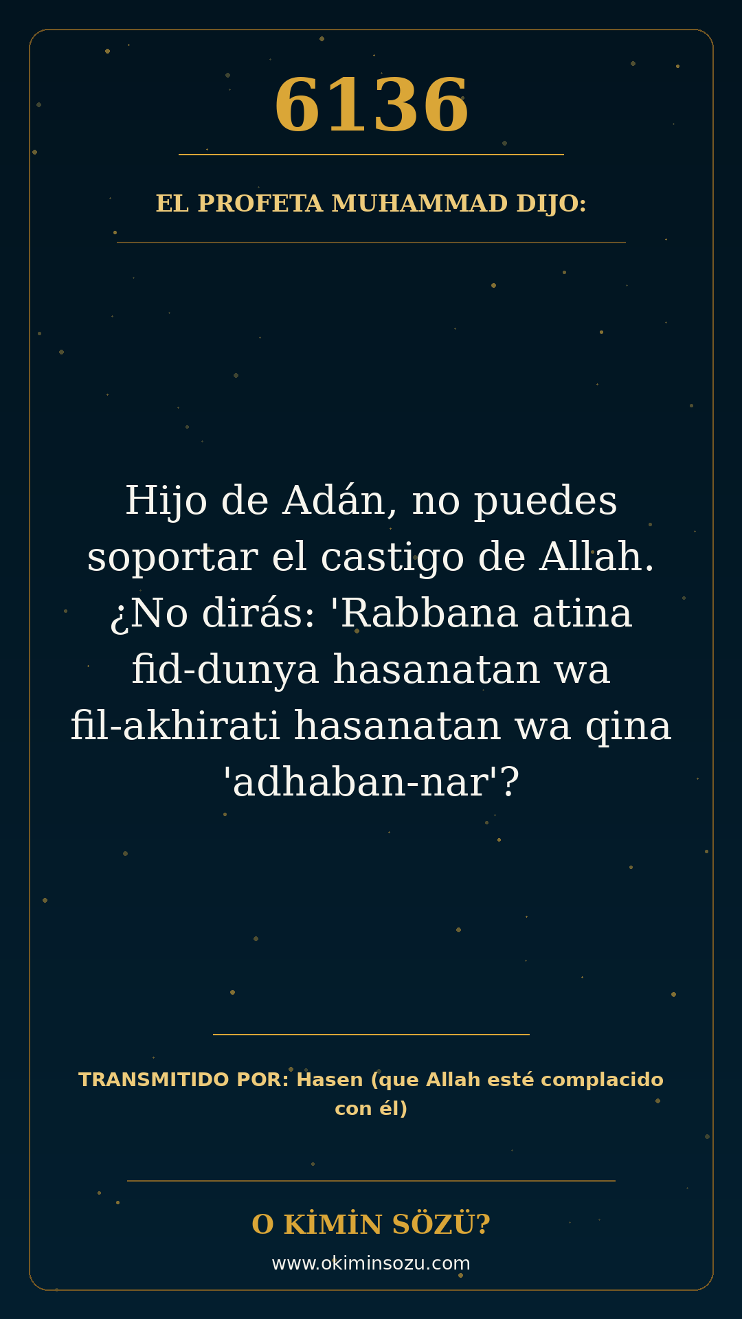 hadis 6136 es