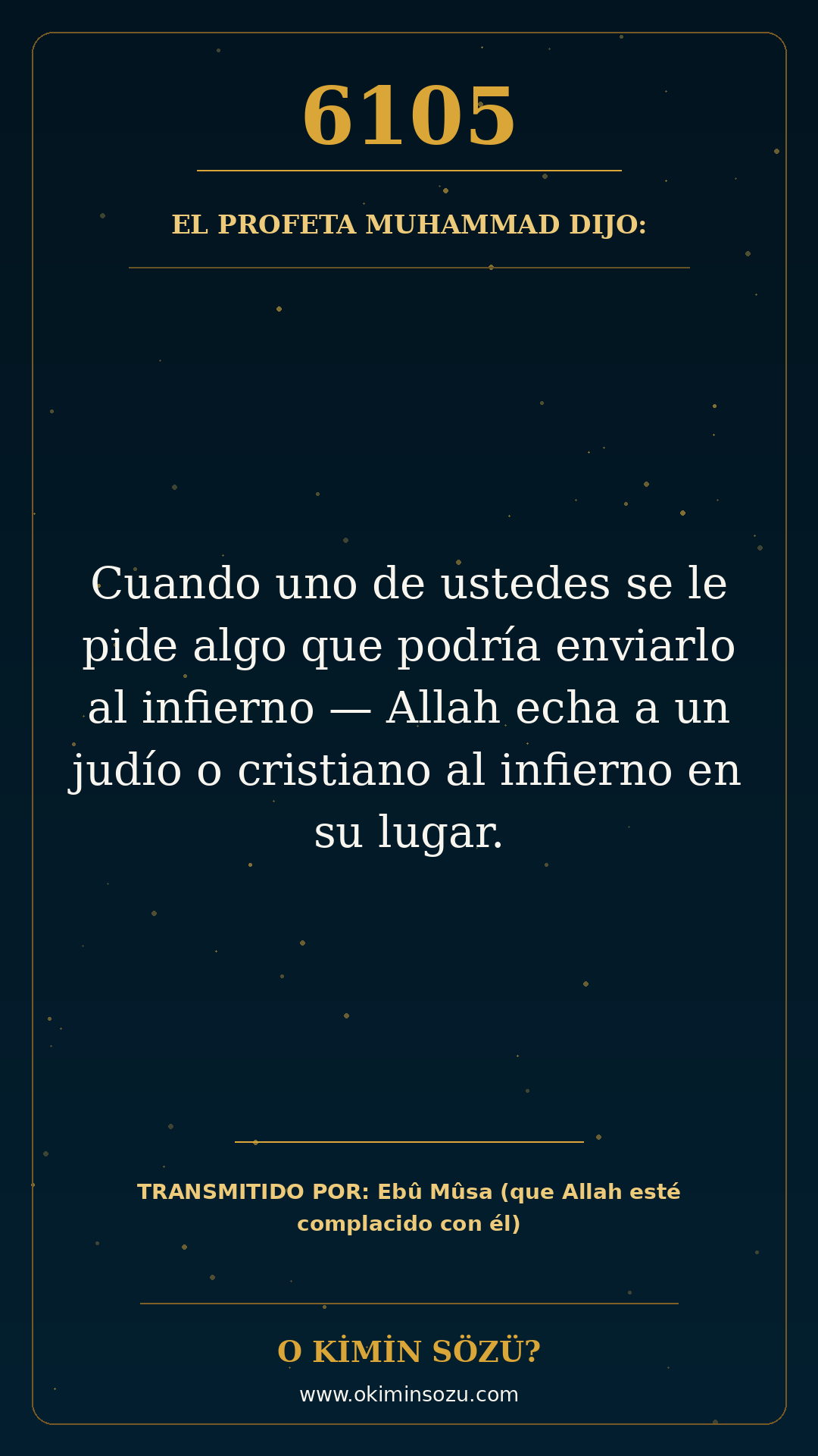 hadis 6105 es