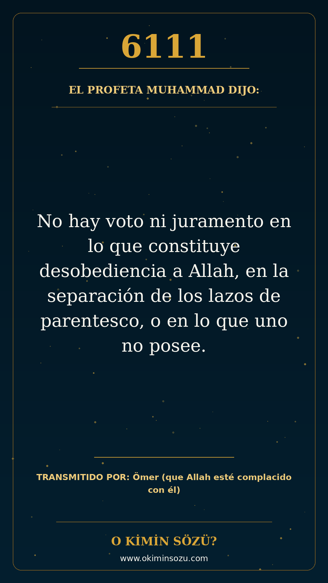 hadis 6111 es