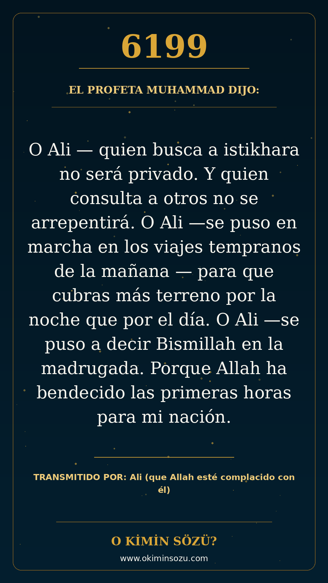 hadis 6199 es