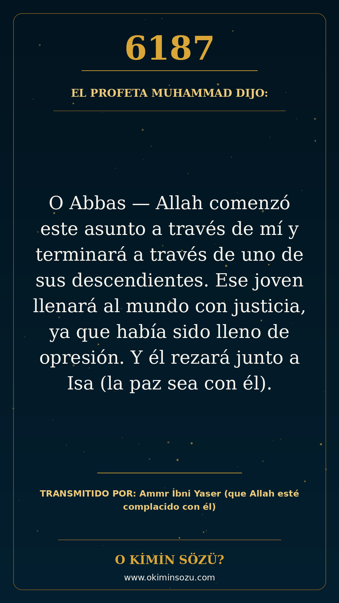 hadis 6187 es