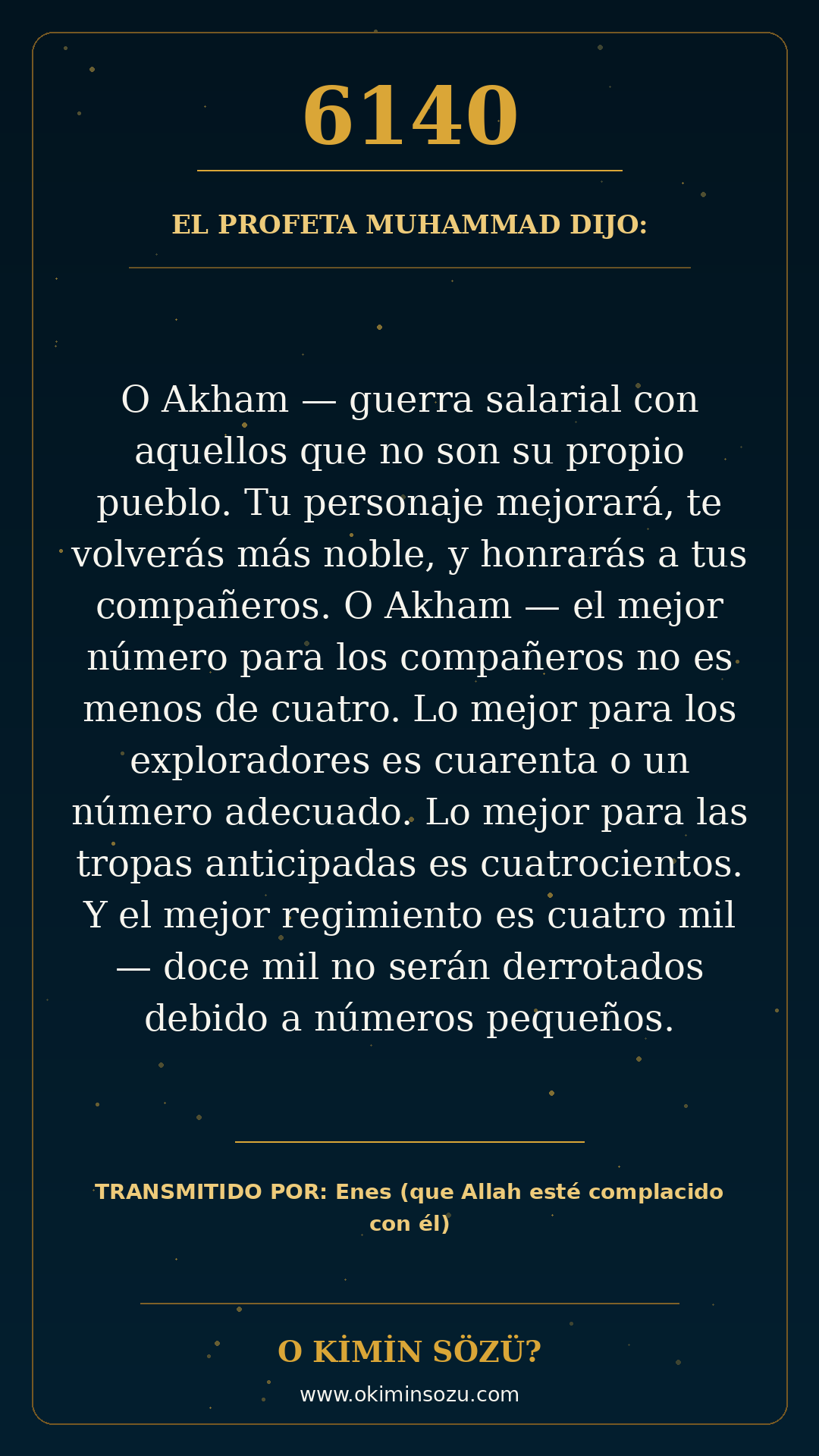 hadis 6140 es