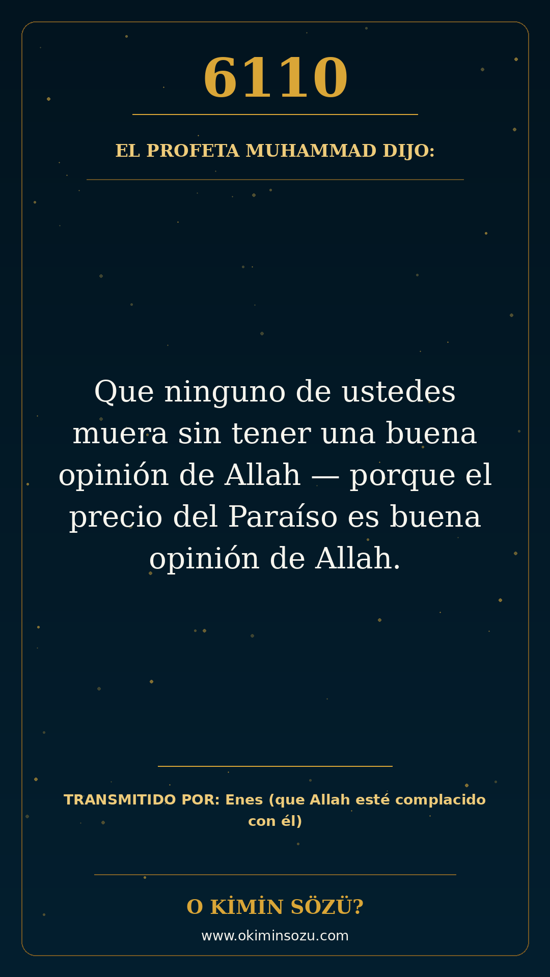 hadis 6110 es