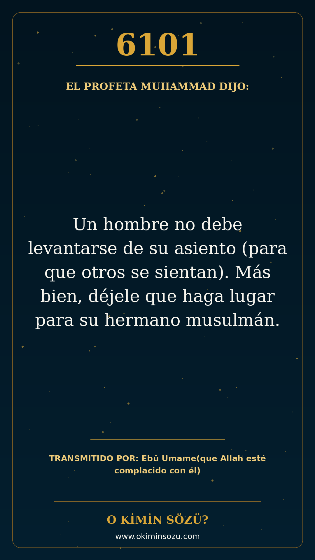 hadis 6101 es