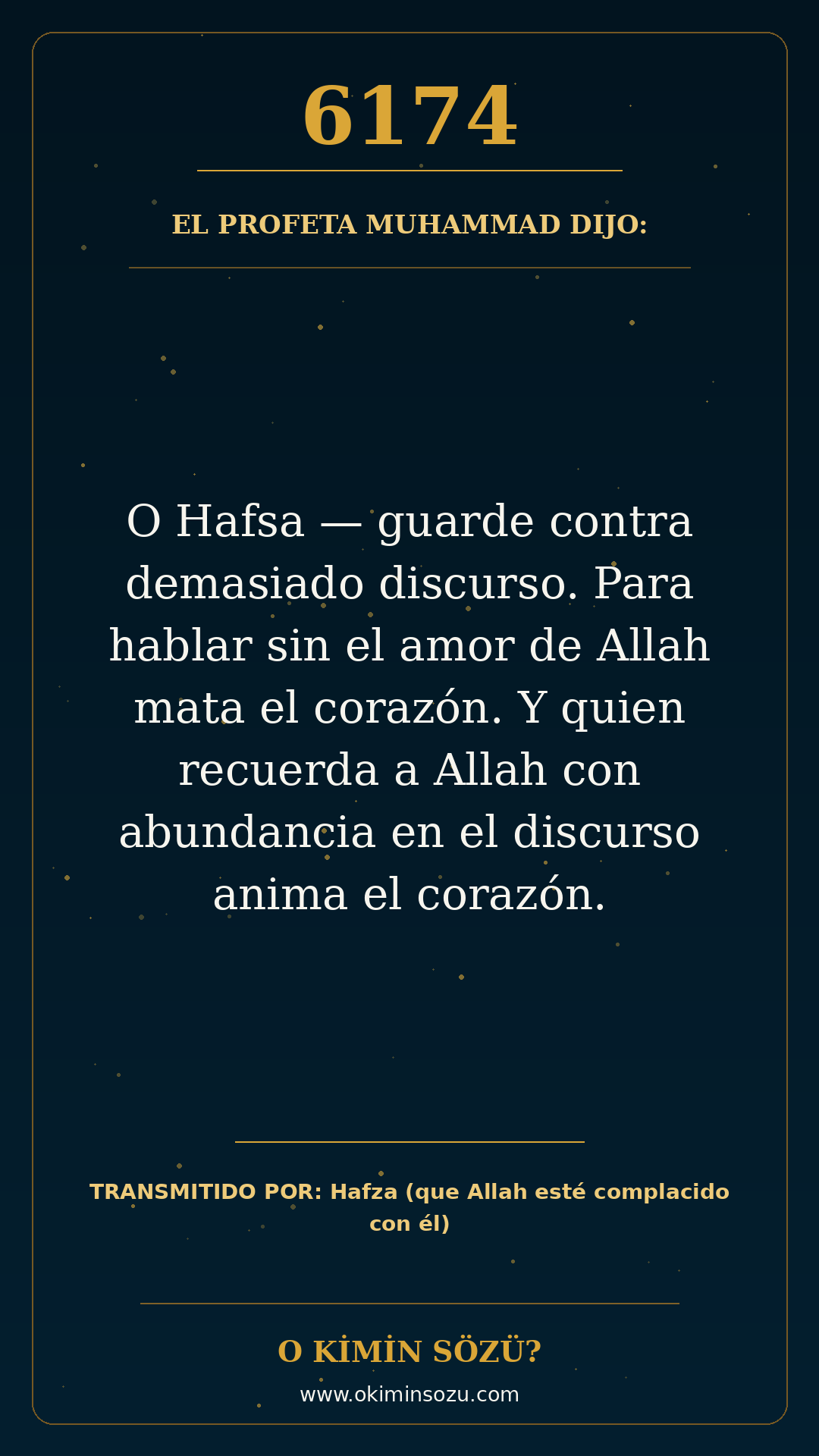 hadis 6174 es