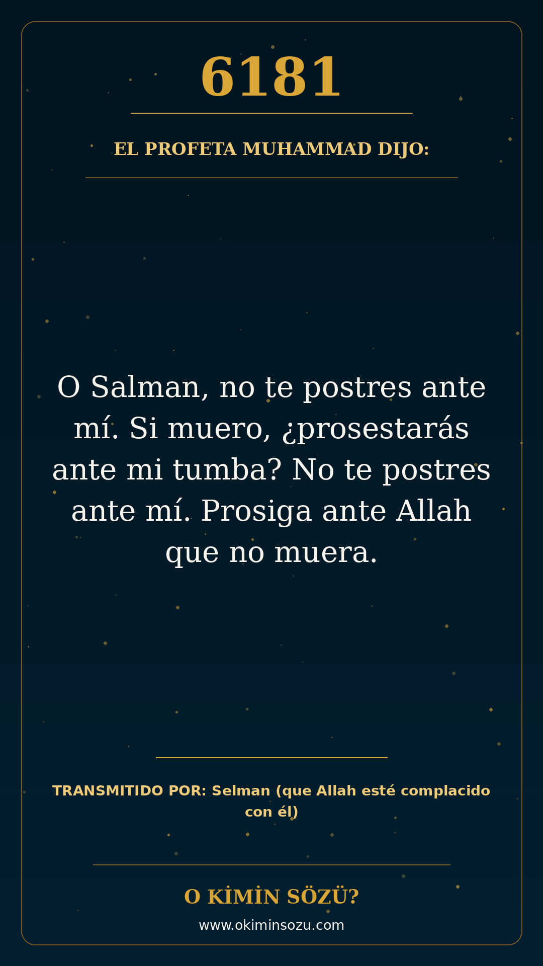 hadis 6181 es