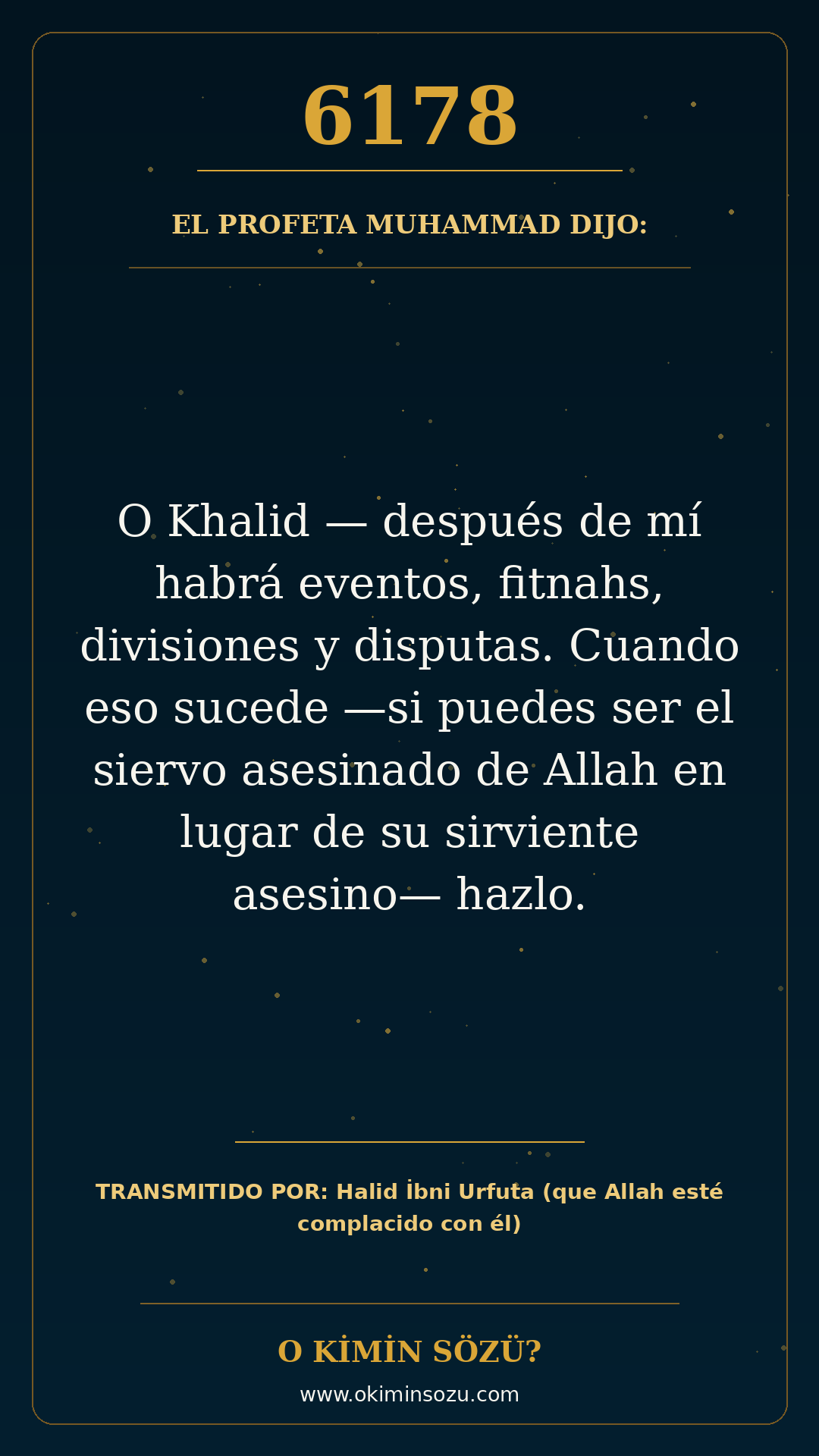 hadis 6178 es