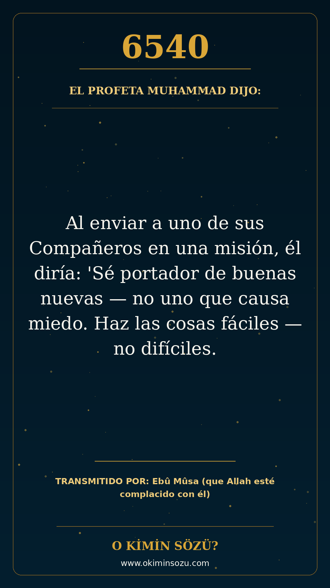 hadis 6540 es