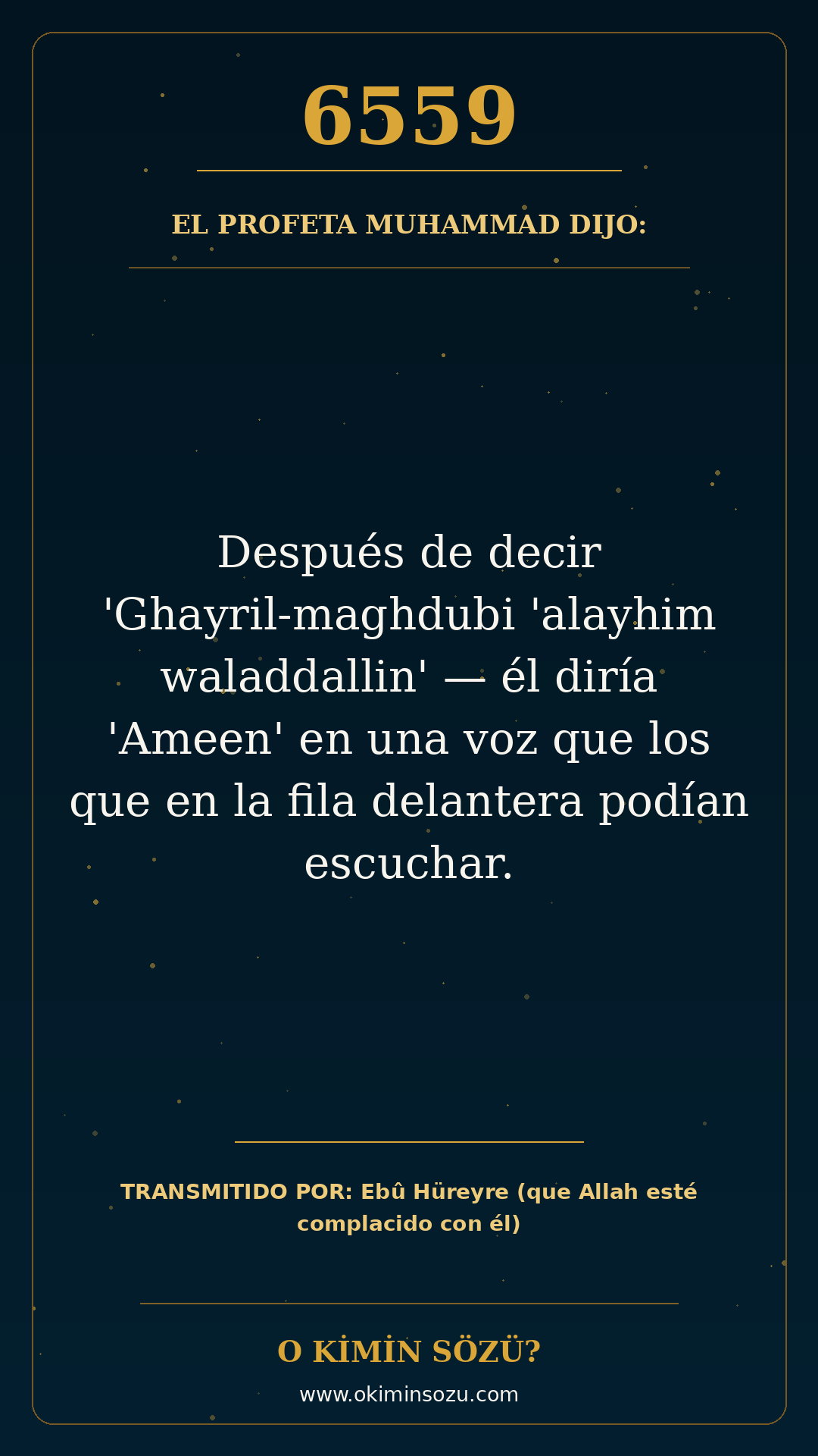 hadis 6559 es