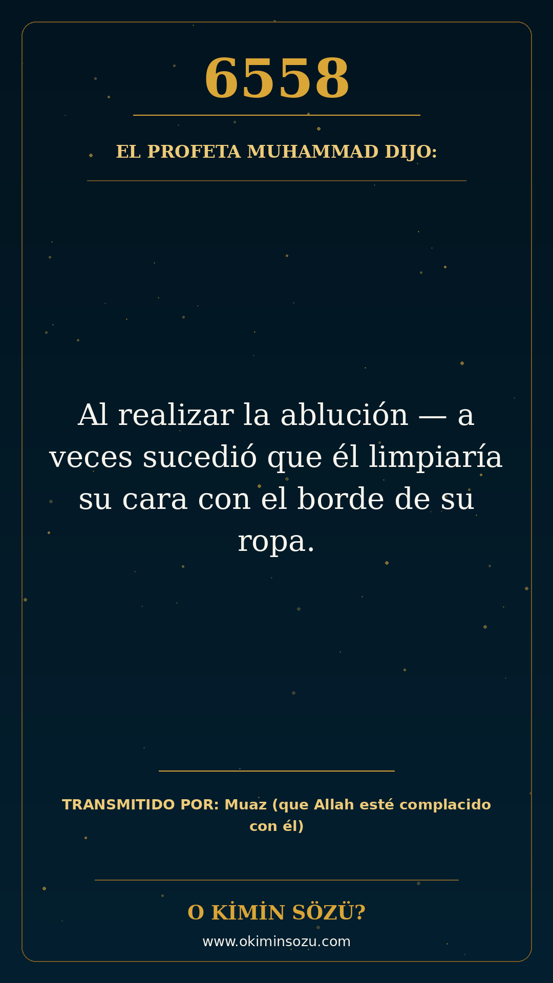 hadis 6558 es