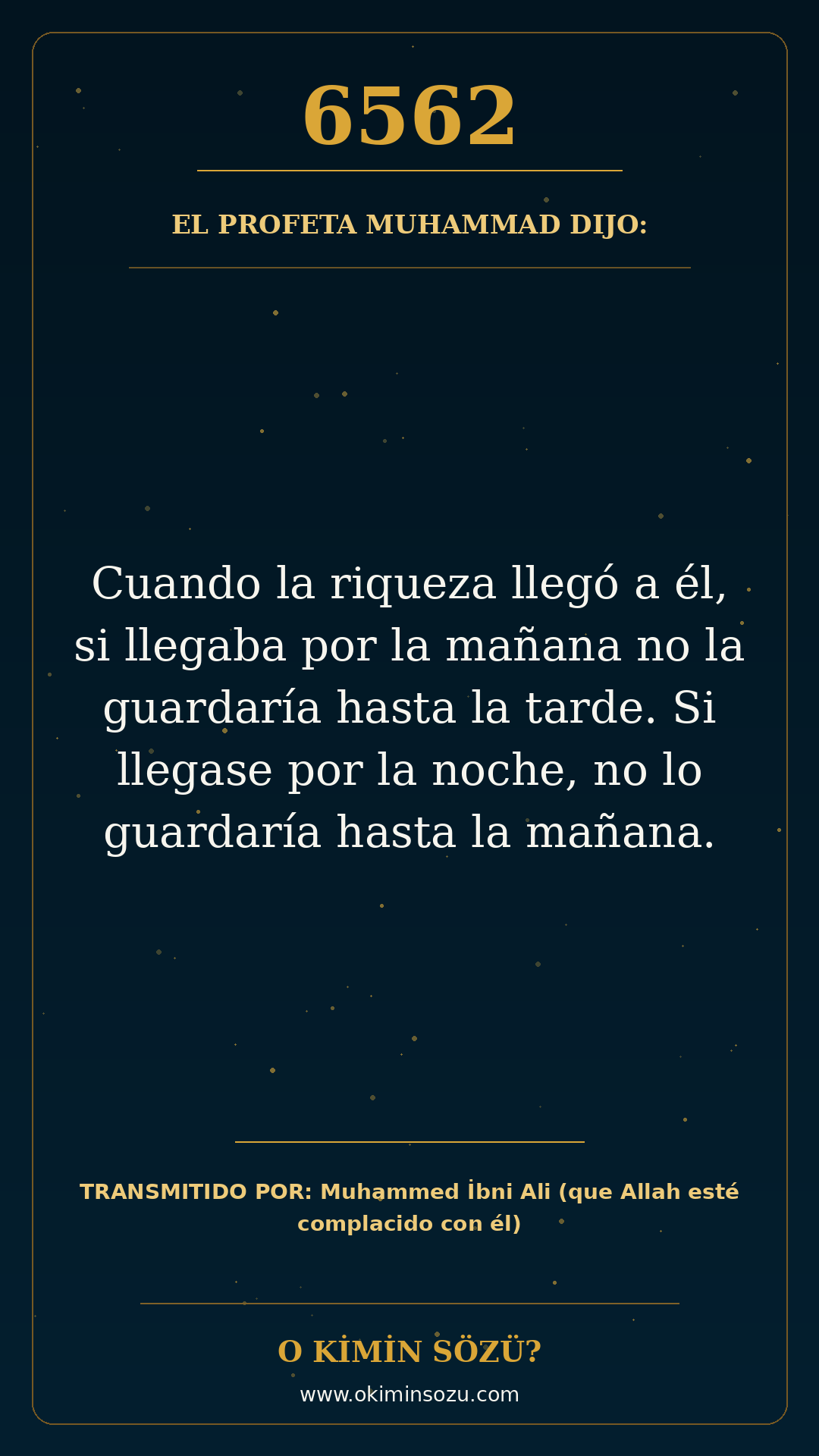 hadis 6562 es