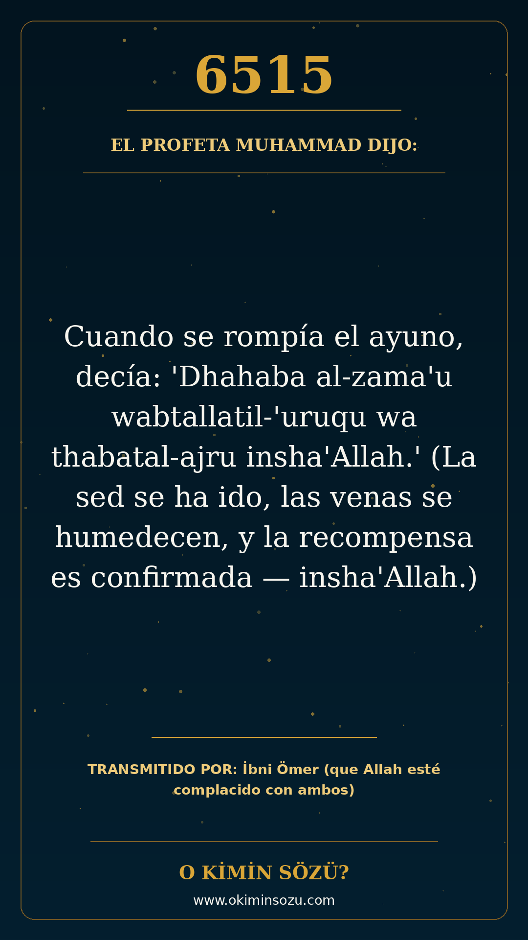 hadis 6515 es