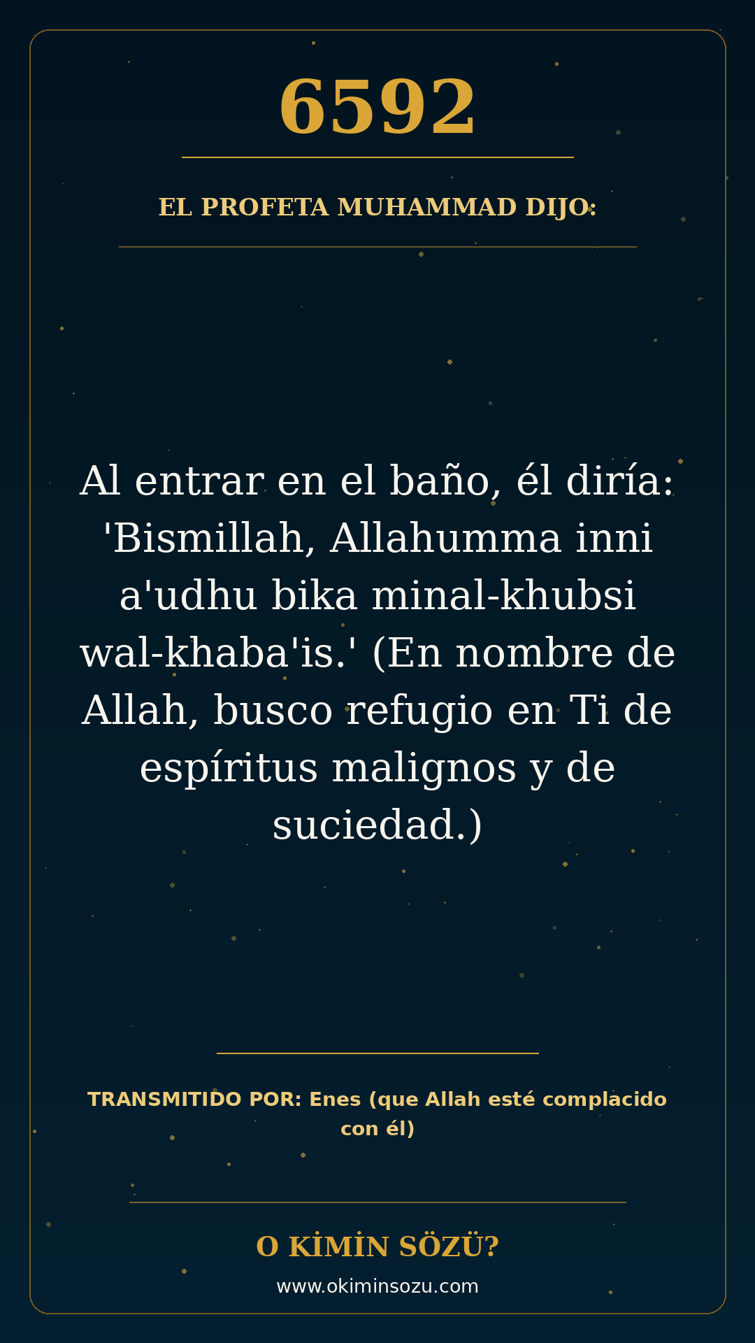 hadis 6592 es