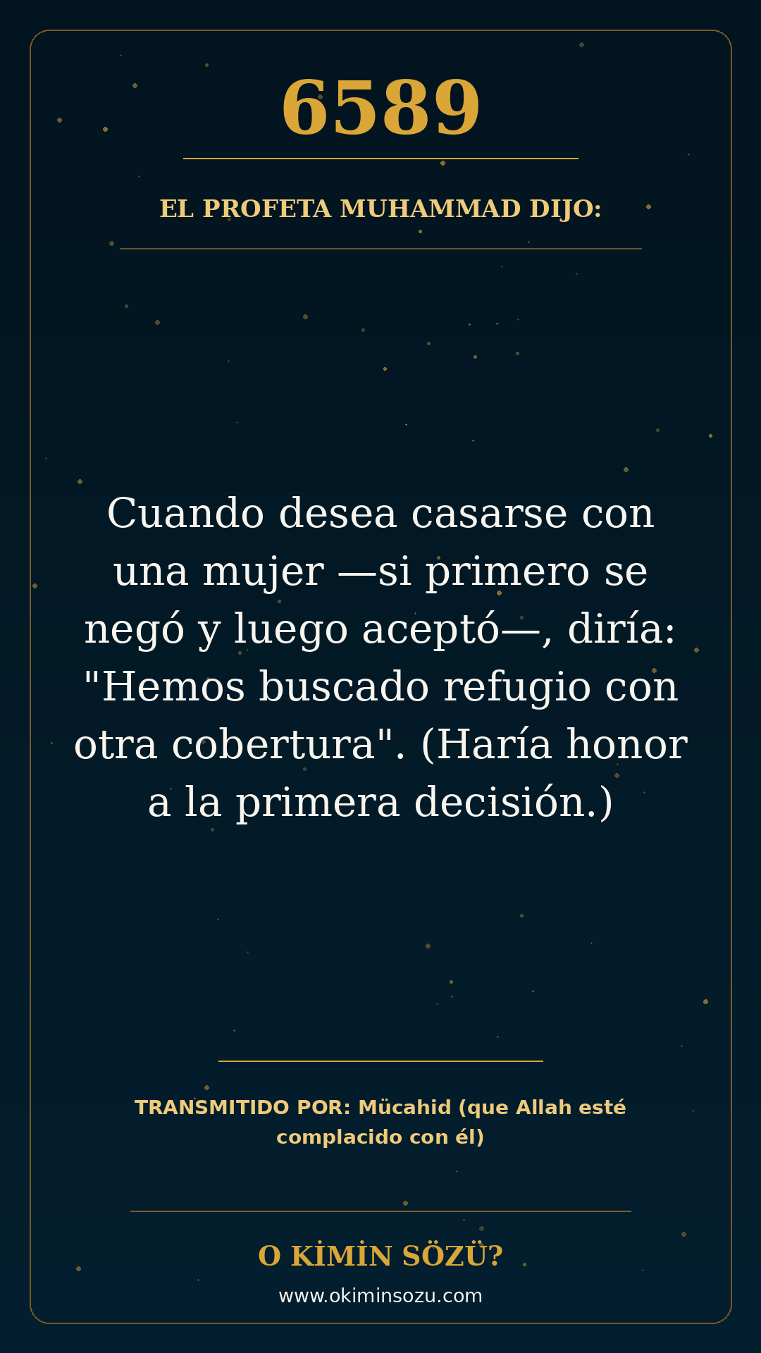 hadis 6589 es