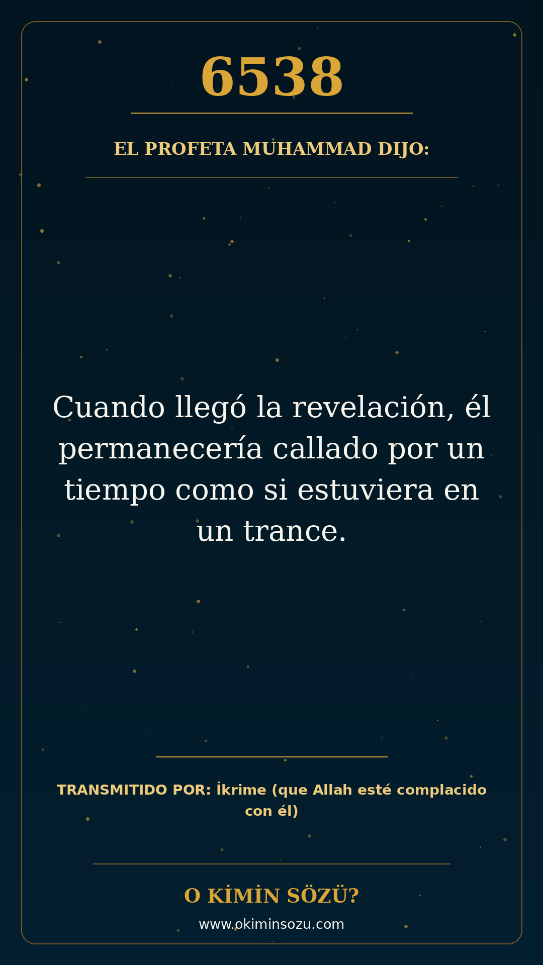 hadis 6538 es