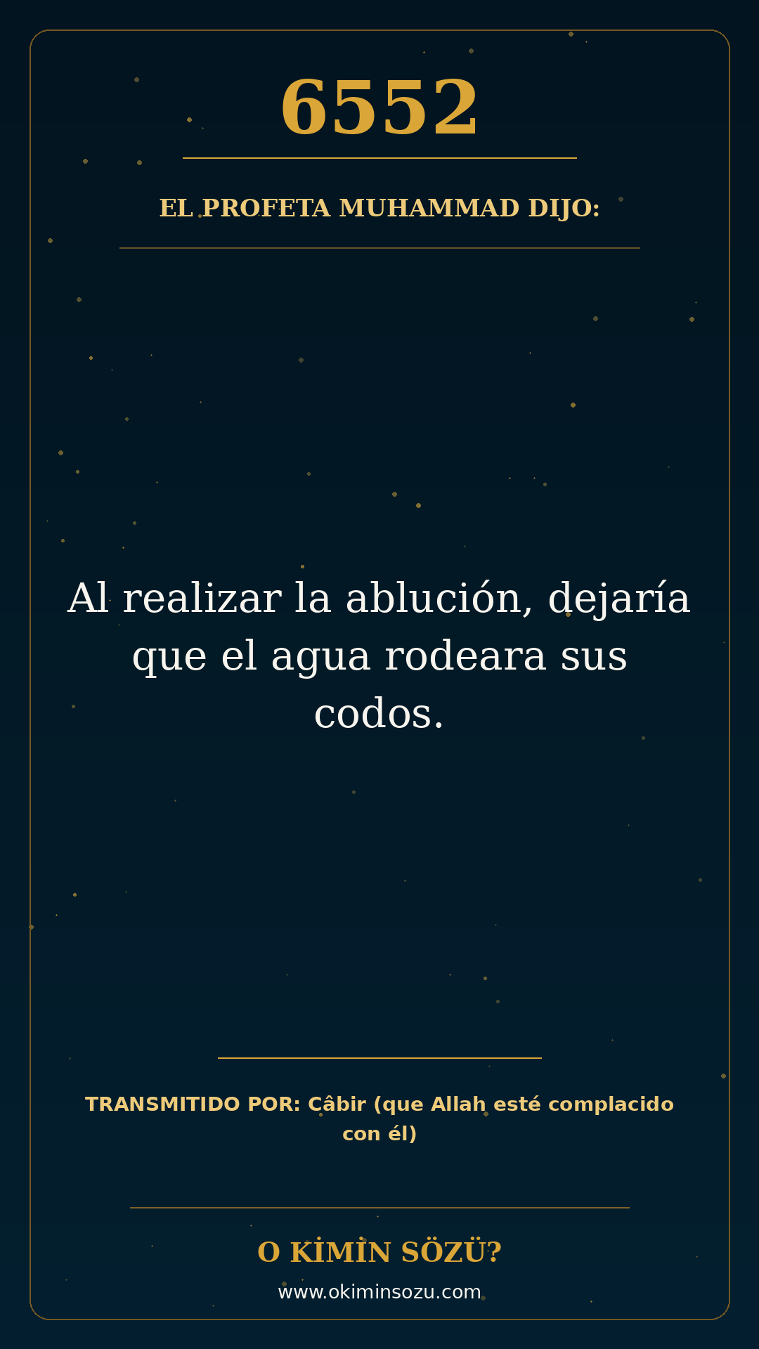 hadis 6552 es