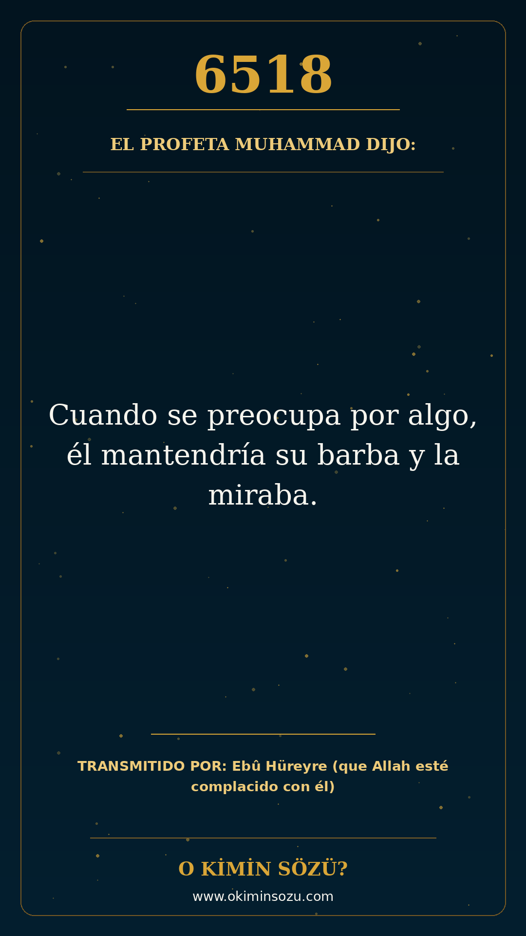 hadis 6518 es