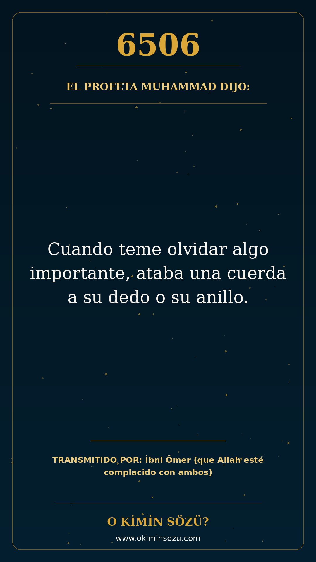 hadis 6506 es