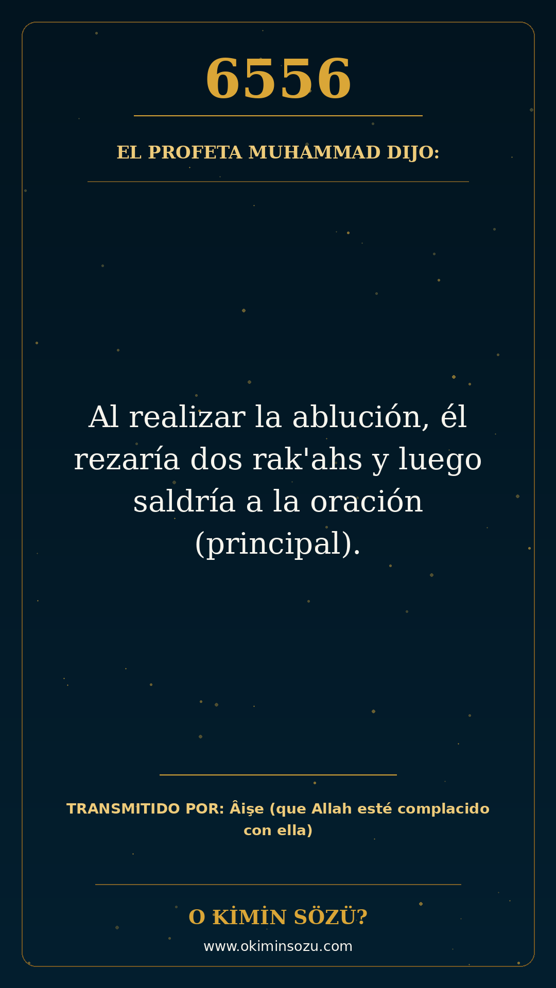 hadis 6556 es