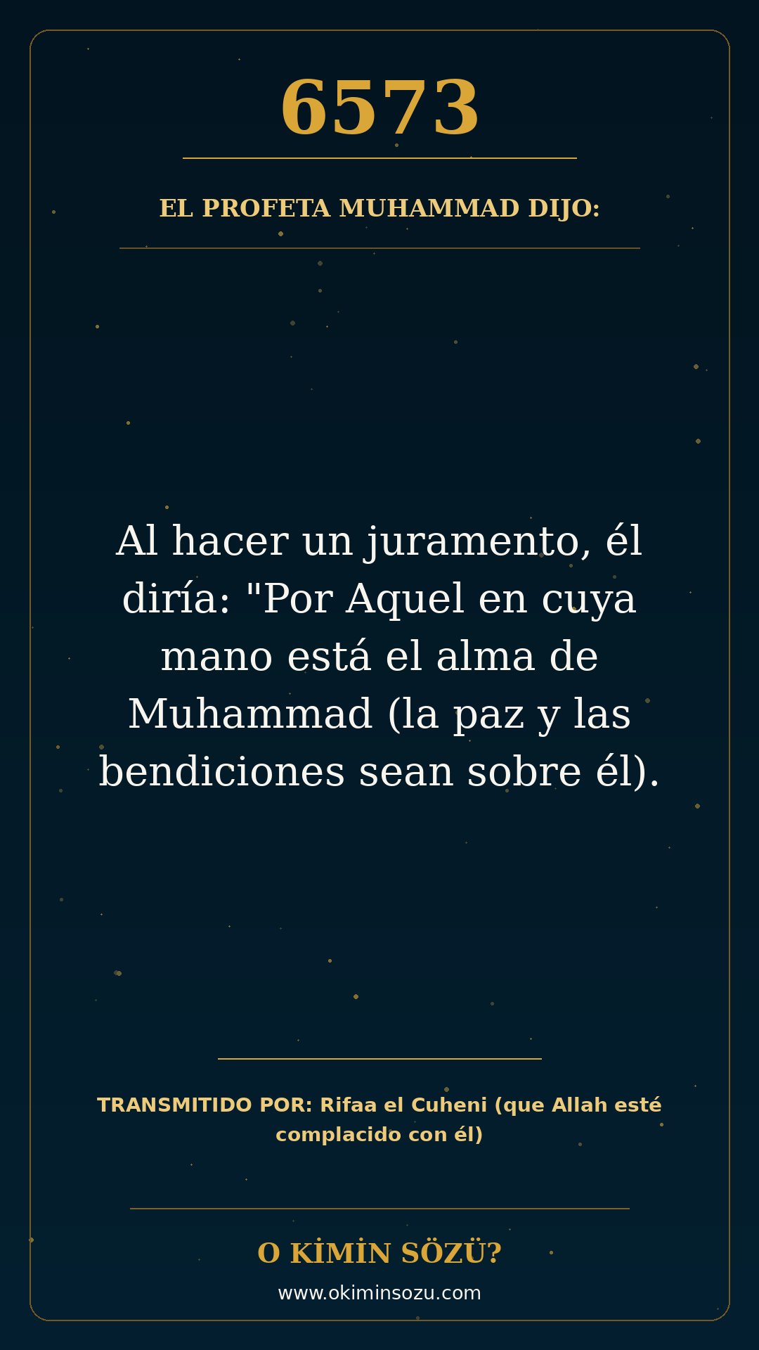 hadis 6573 es